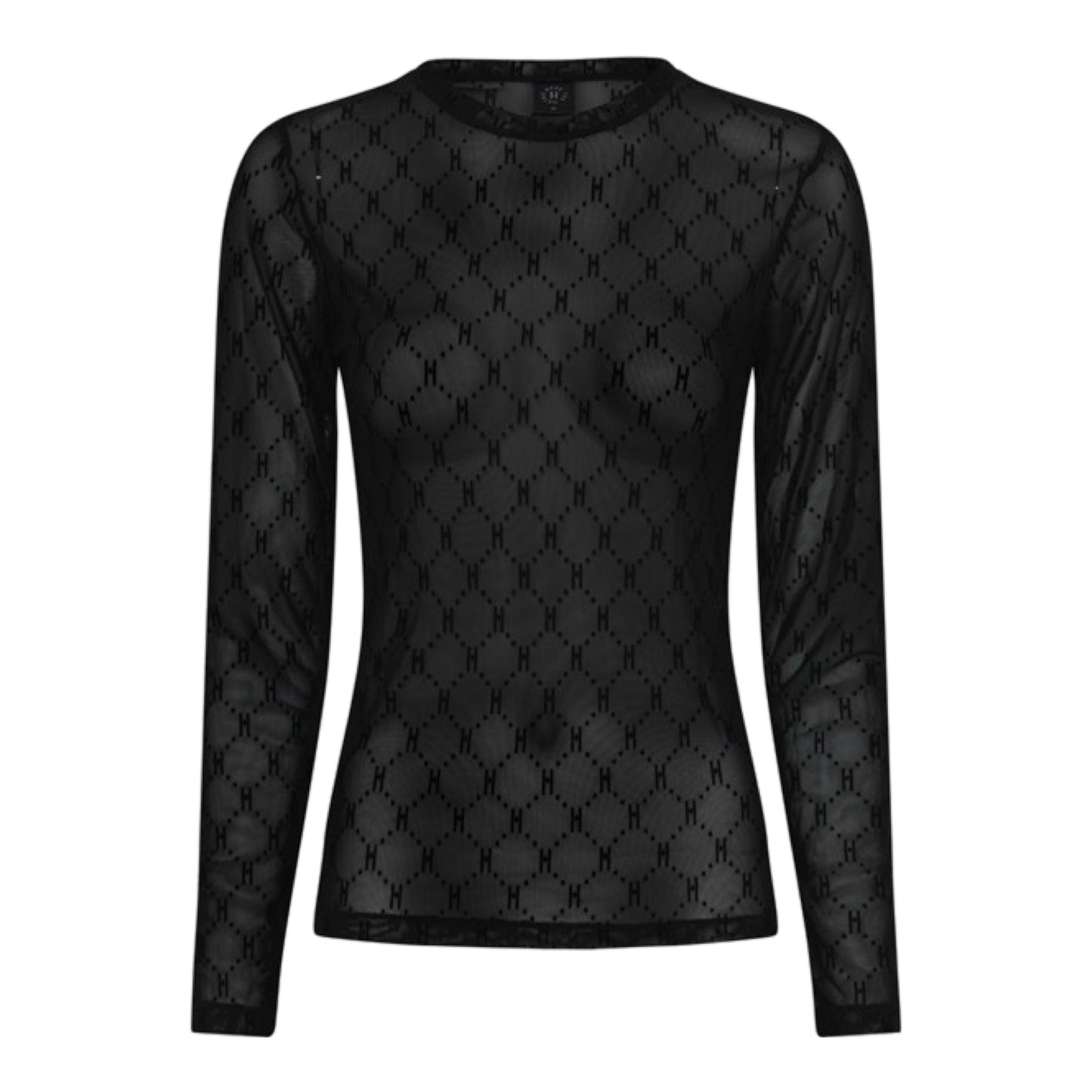 Hype The detail - Mesh Blouse - Black