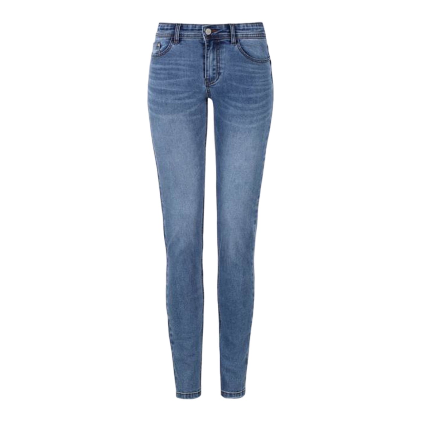 Soft rebels - SRmid jeans slim jeans blue - Merle og Wilde ApS