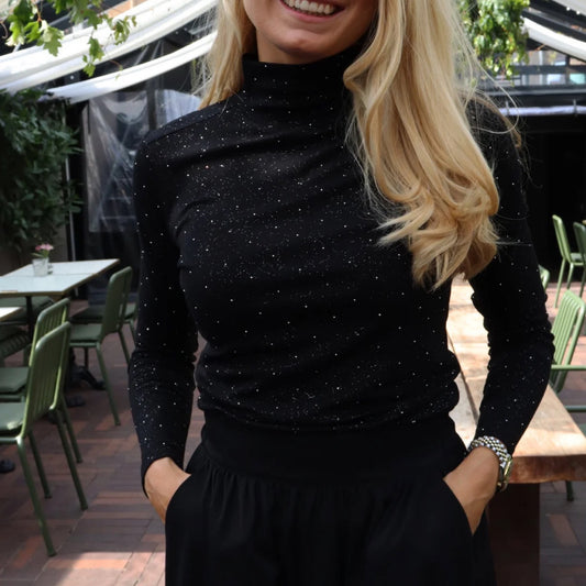 Liberte - Tammi LS blouse - Black - Merle og Wilde ApS