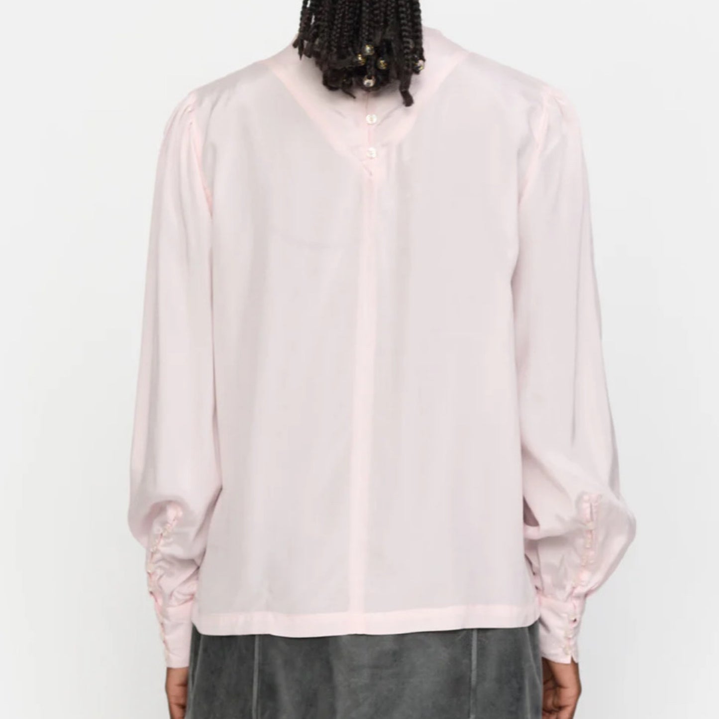 Soft rebels - SRNikki Highneck Blouse - Ballarina