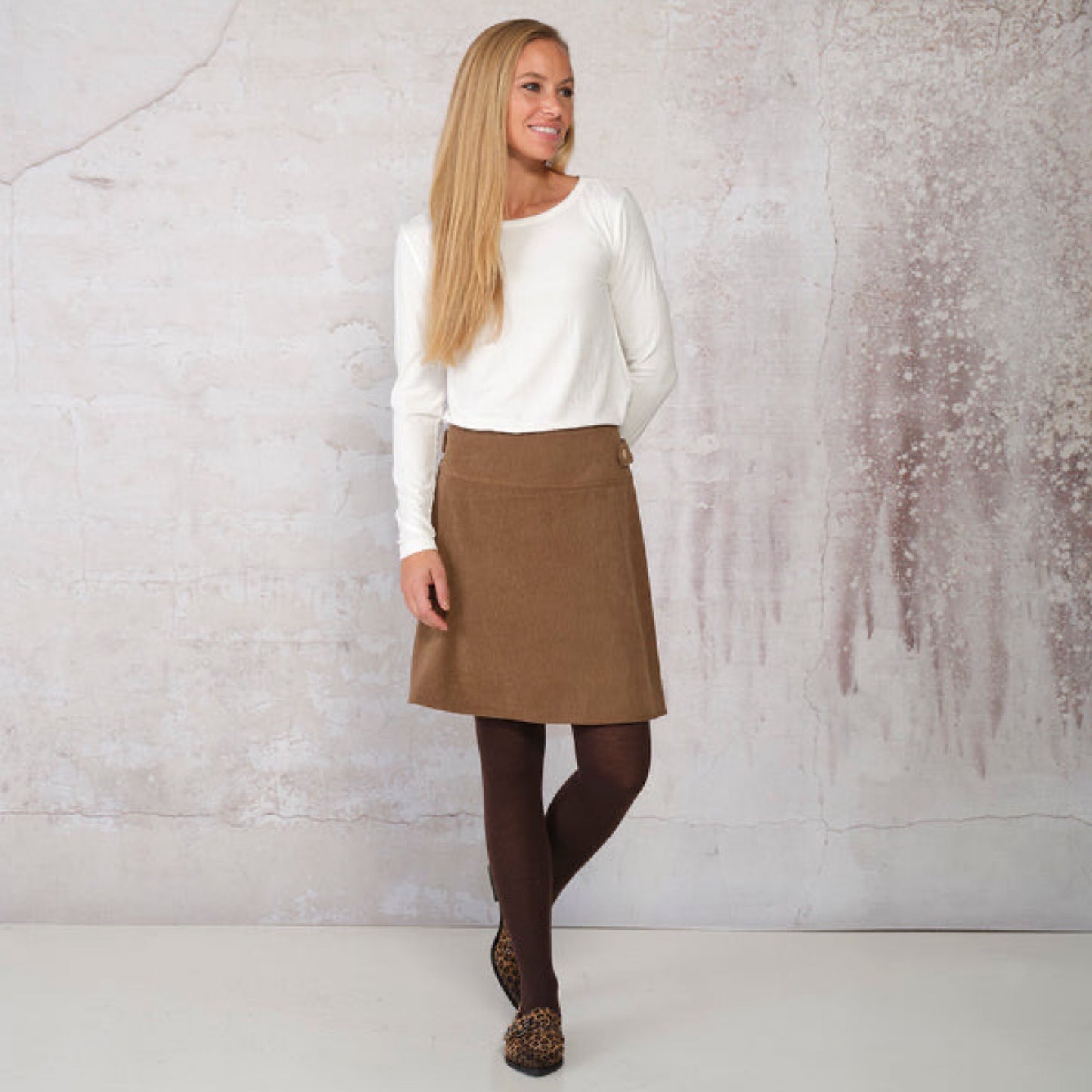 Prepair - Magnolia skirt 2669 - Brown