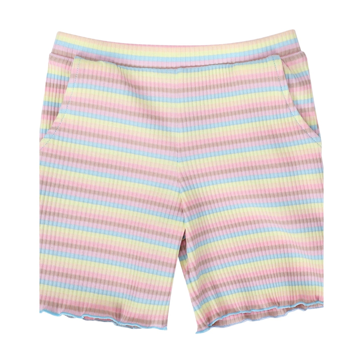 Liberte - Natalia-Shorts-kids - Dusty multicolor stripe