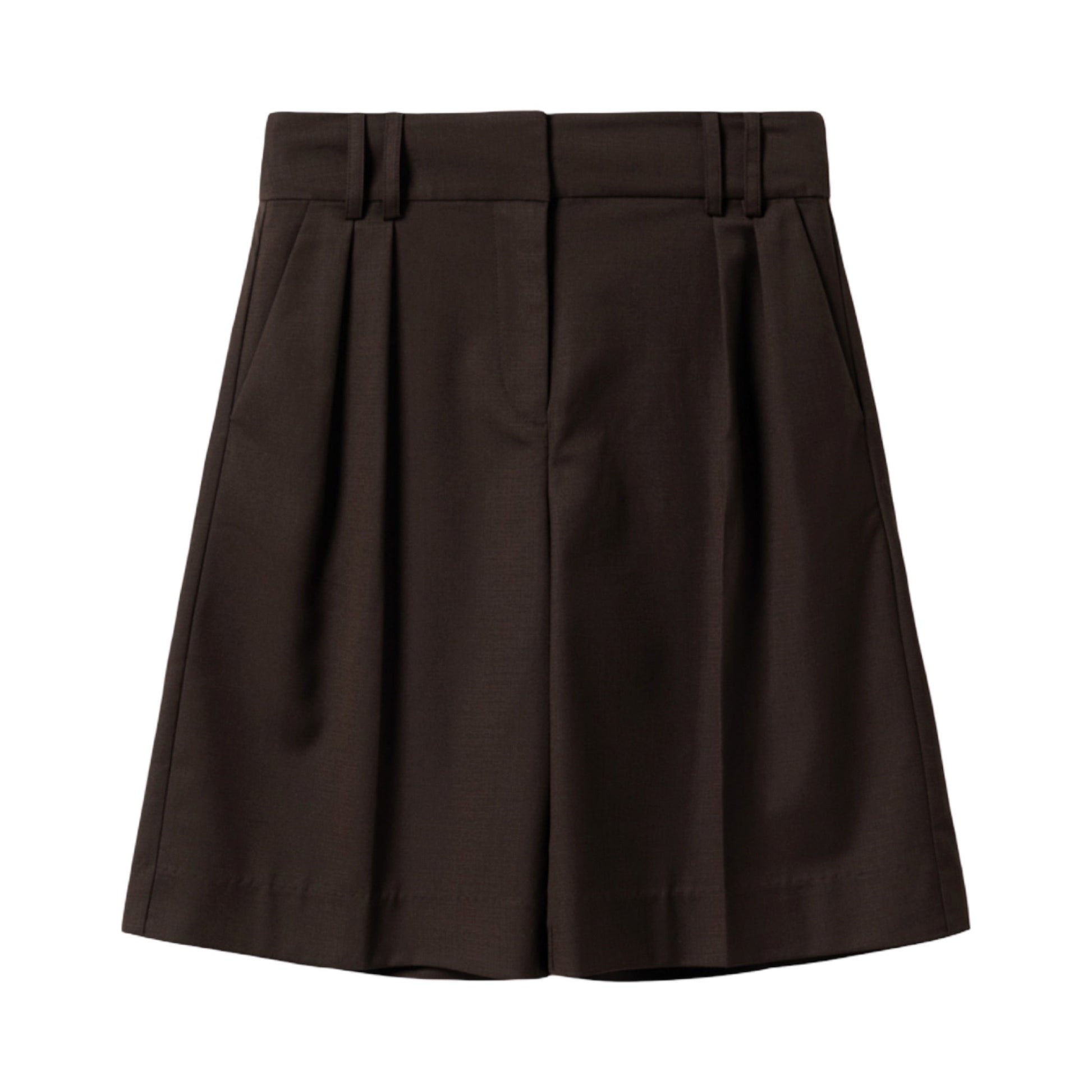 Preorder april/maj - Noella - N - marcel shorts HW jorts - Chocolate - Merle og Wilde ApS