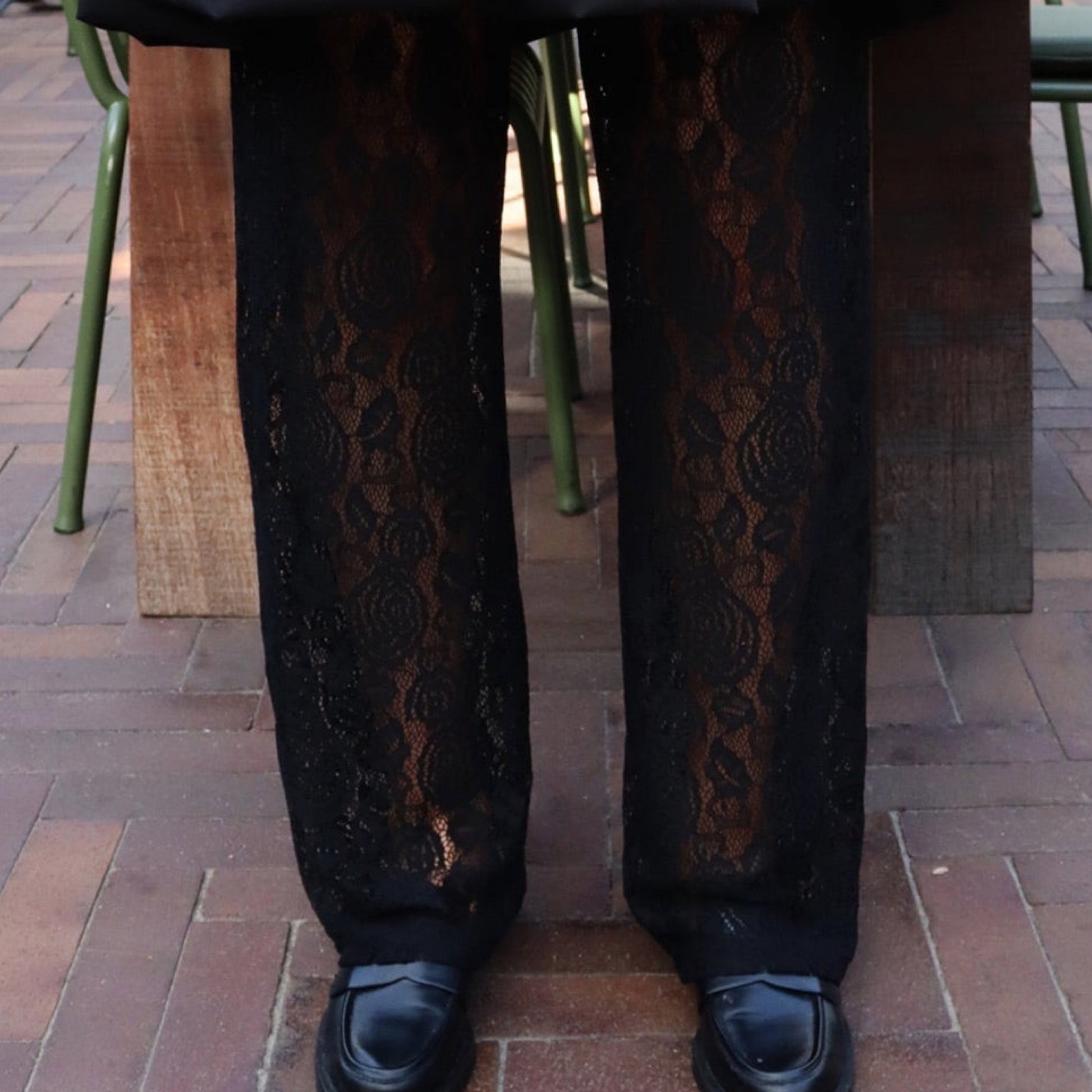 Liberte - Lacy pants - Black - Merle og Wilde ApS