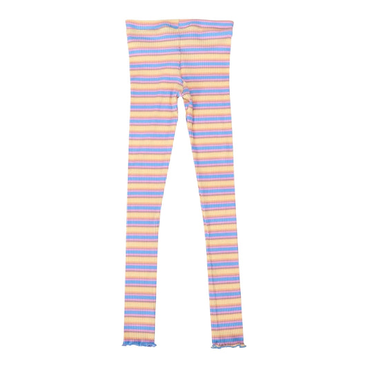 Liberte - Natalia - leggings - Kids - Yellow rose blue stripe