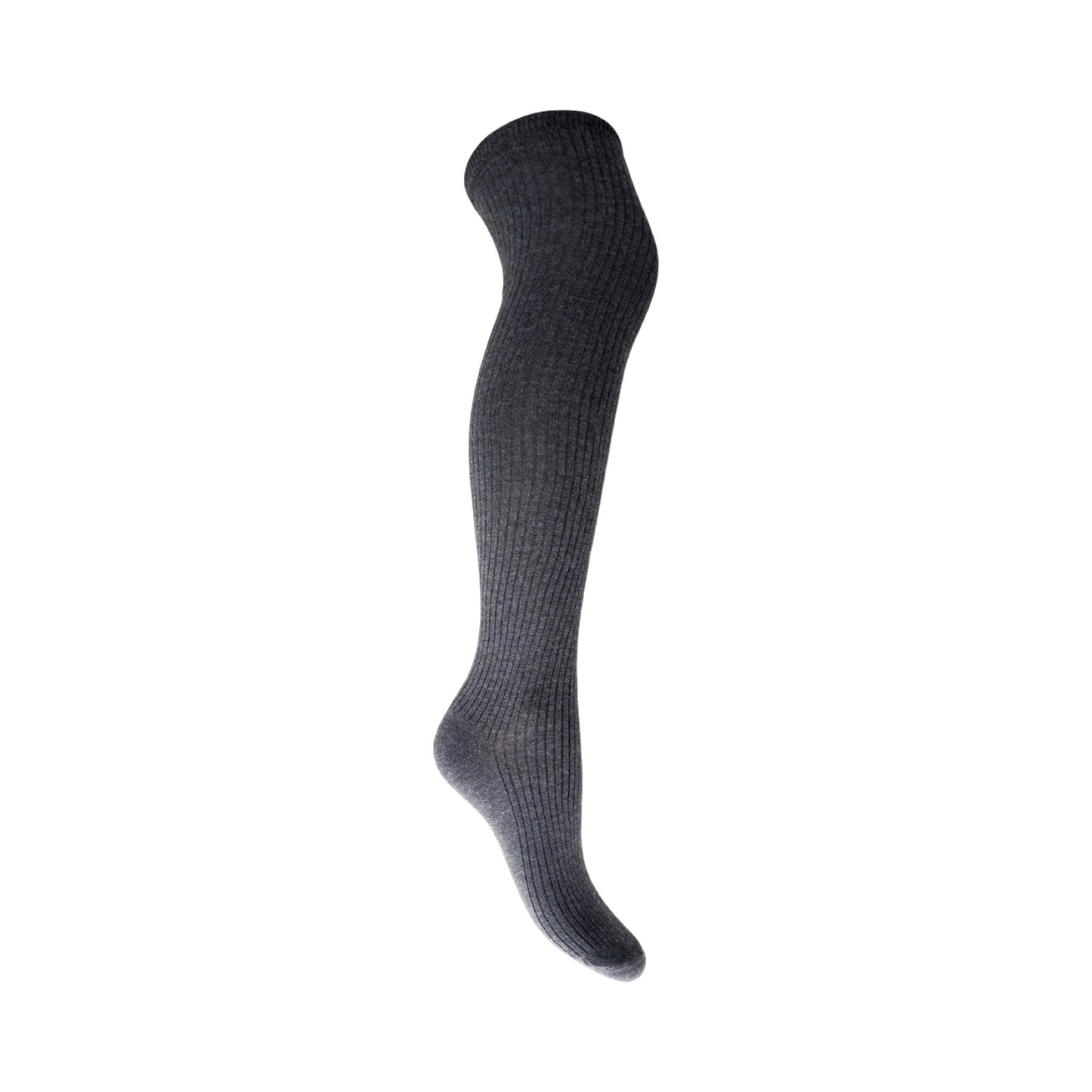 Black colour - BCmalika kneehigh rib sock - Fåes i flere farver - Merle og Wilde ApS