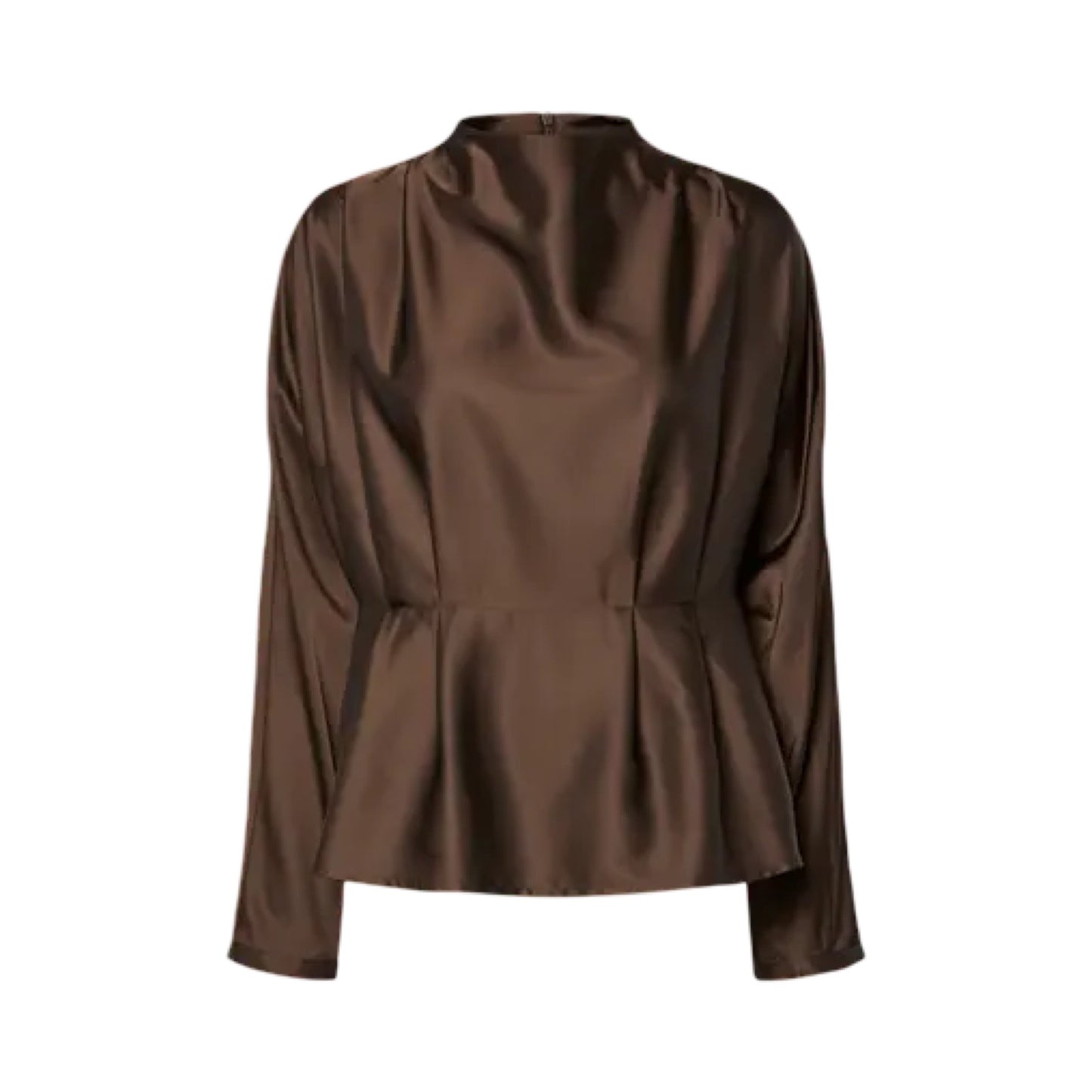 YAS - Yasyera LS. top - chocolate Brown - Merle og Wilde ApS