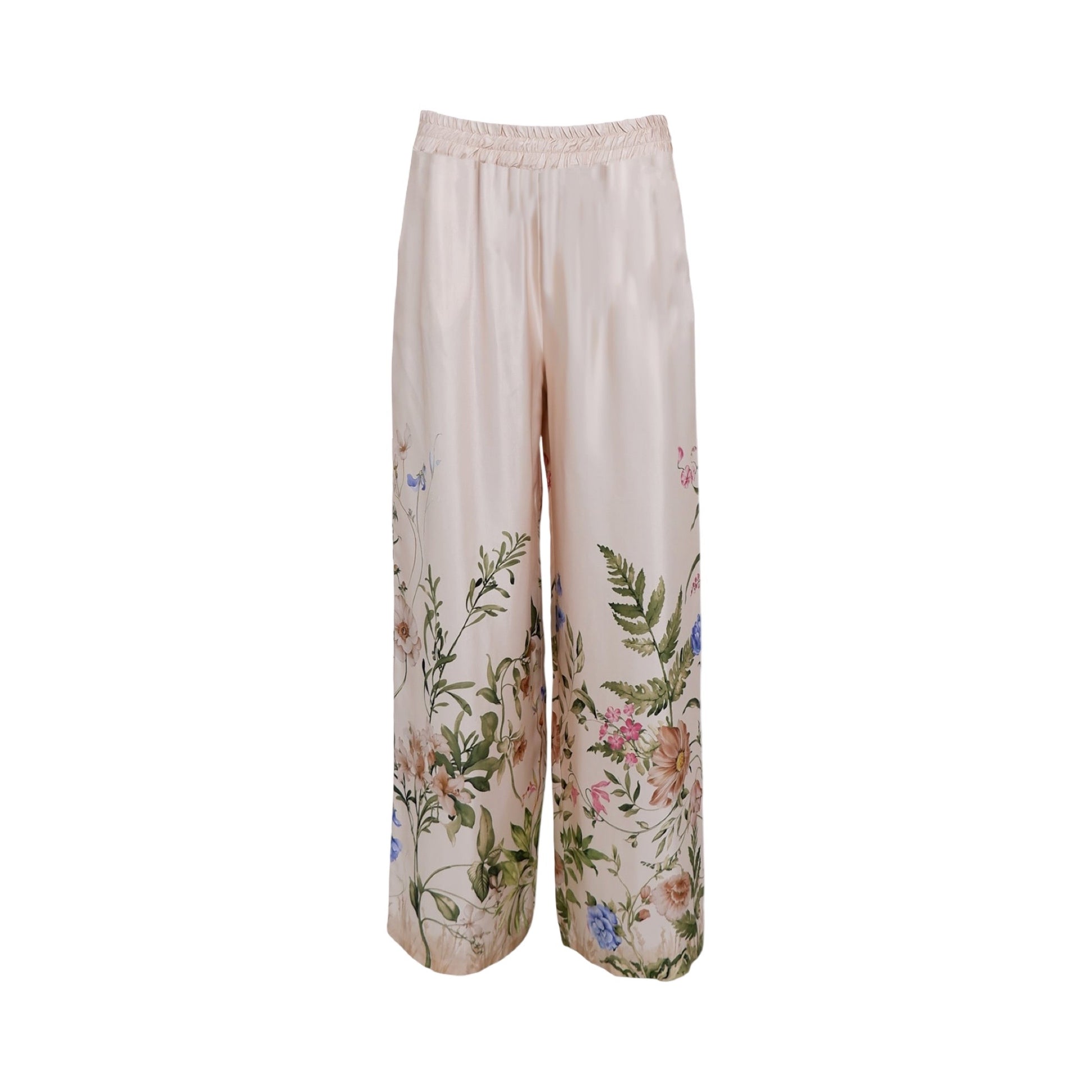 Preorder juni - Black colour - BCzennia pant - Champagne Flower - Merle og Wilde ApS