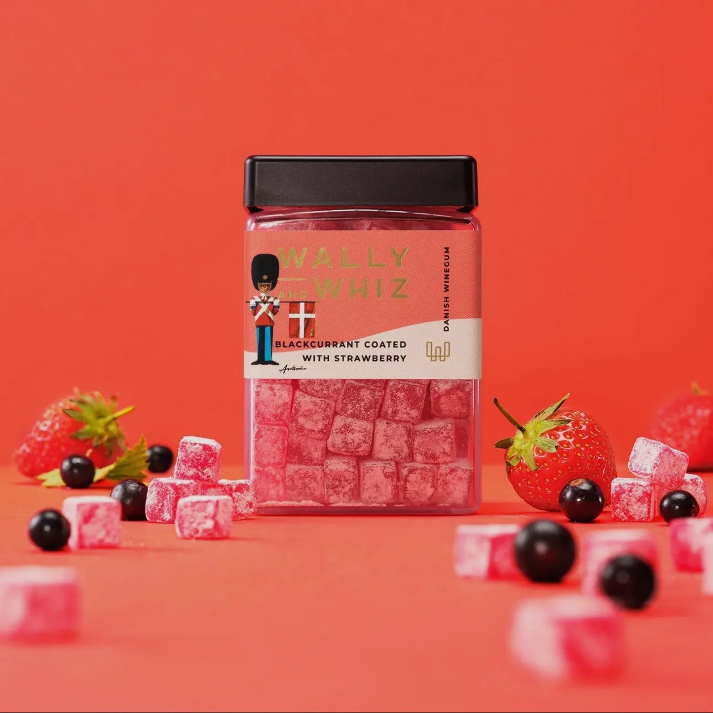 Wally and whiz - Solbær med jordbær 240 g - Merle og Wilde ApS
