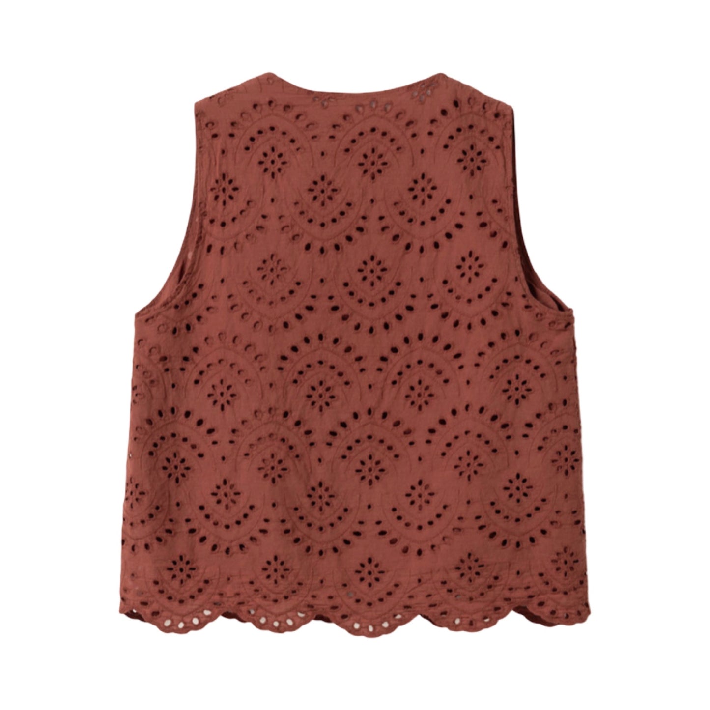 Preorder april/maj - Noella - N - mattie blouse - Terracotta - Merle og Wilde ApS