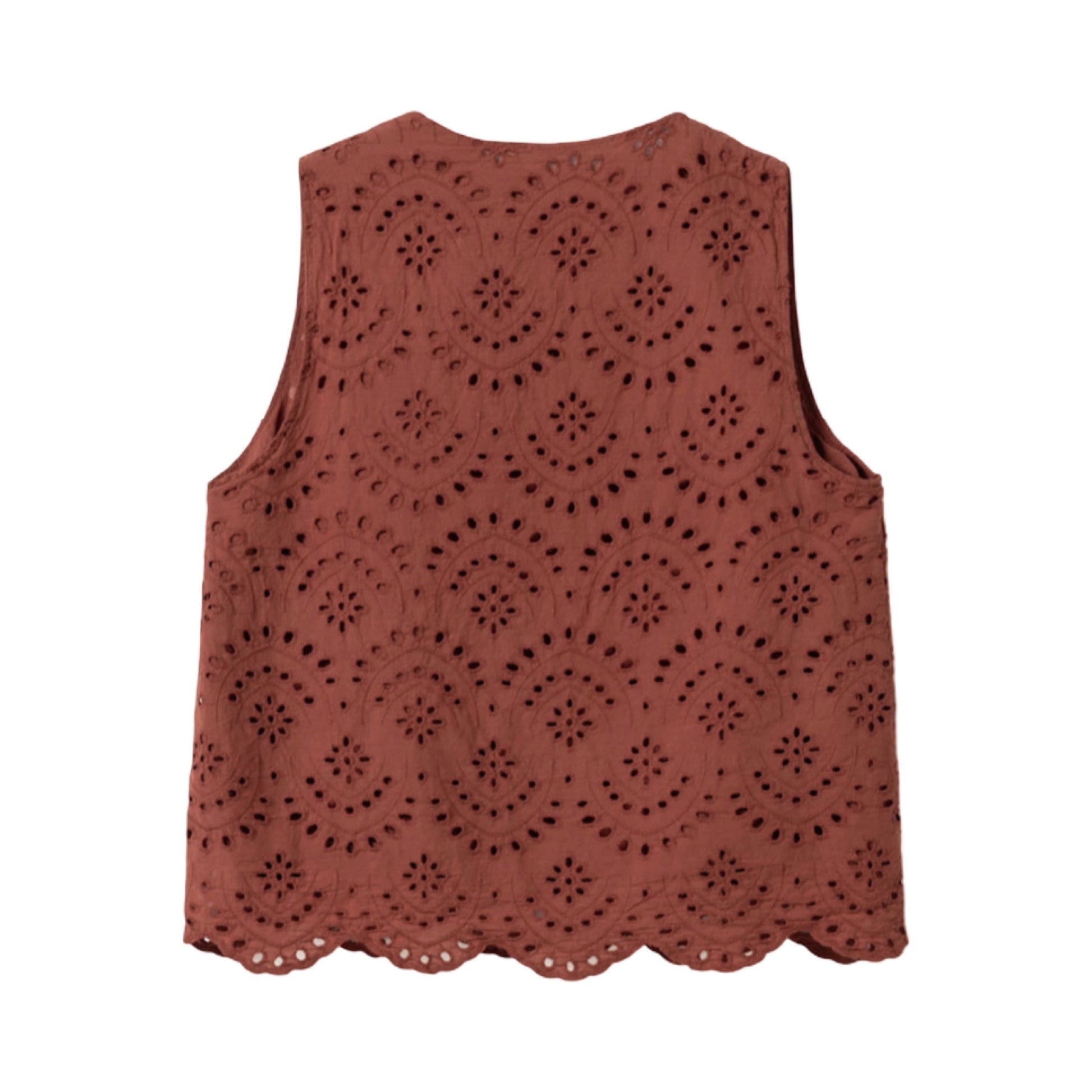 Preorder april/maj - Noella - N - mattie blouse - Terracotta - Merle og Wilde ApS