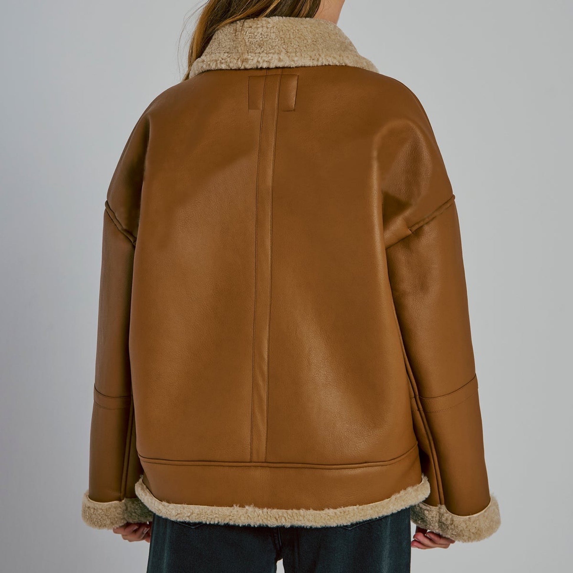NORR - Hanny jacket - Cognac - Merle og Wilde ApS