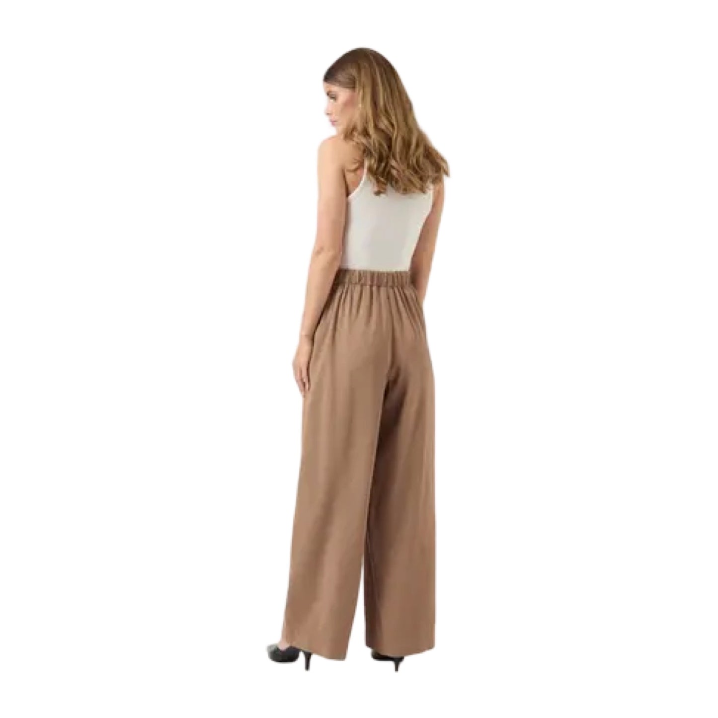 YAS - Yasari HW pant - sepia tint - Merle og Wilde ApS