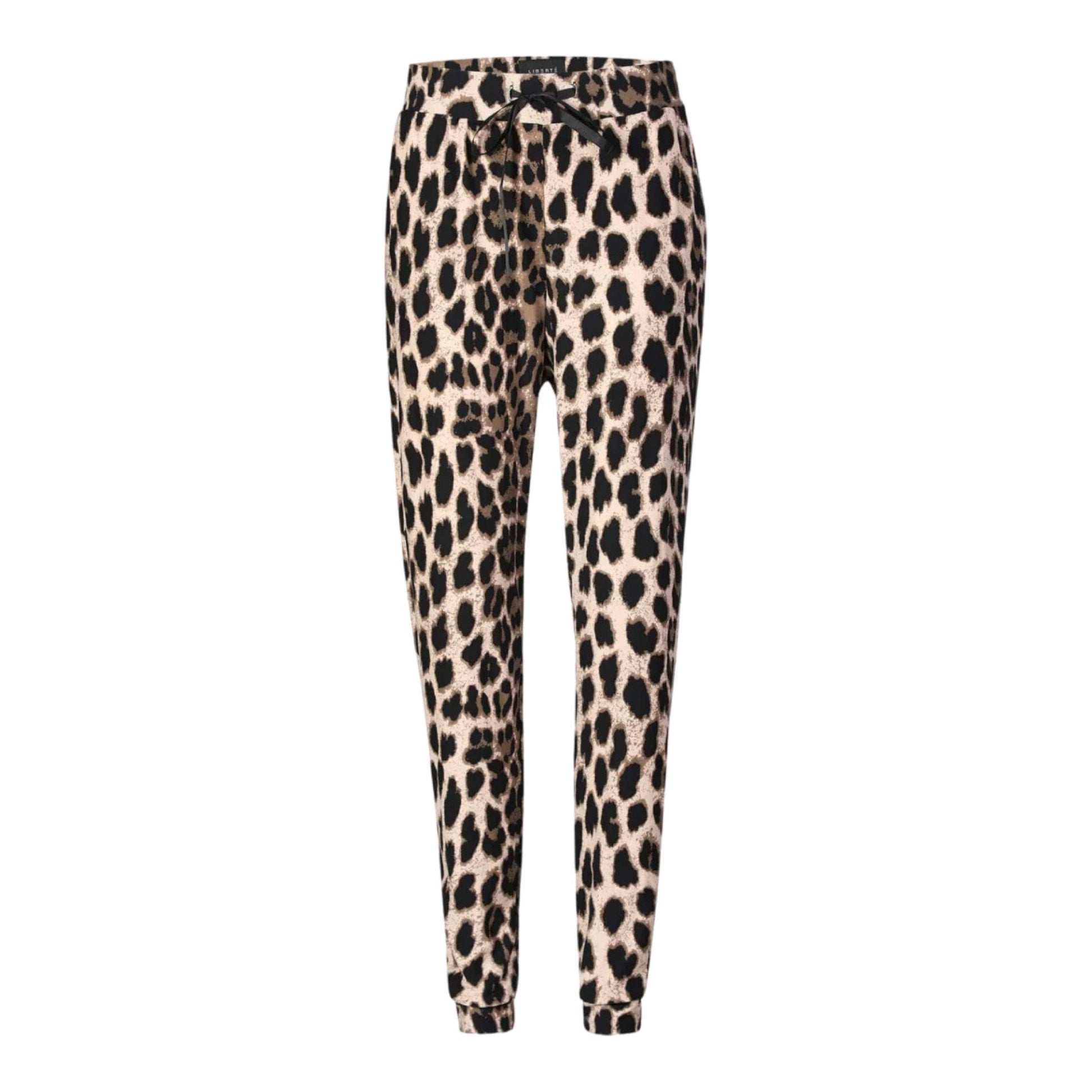 Liberte - Alma - pants - Big Lux Leo fossil - Merle og Wilde ApS