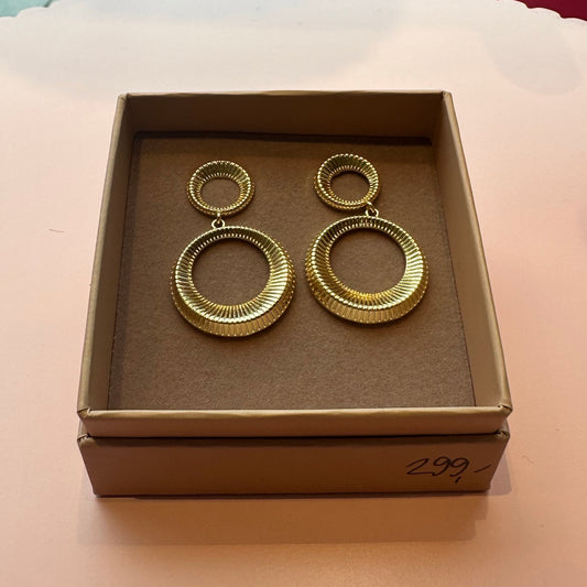 (Friihof+siig - Øreringe med guld - Merle og Wilde ApS