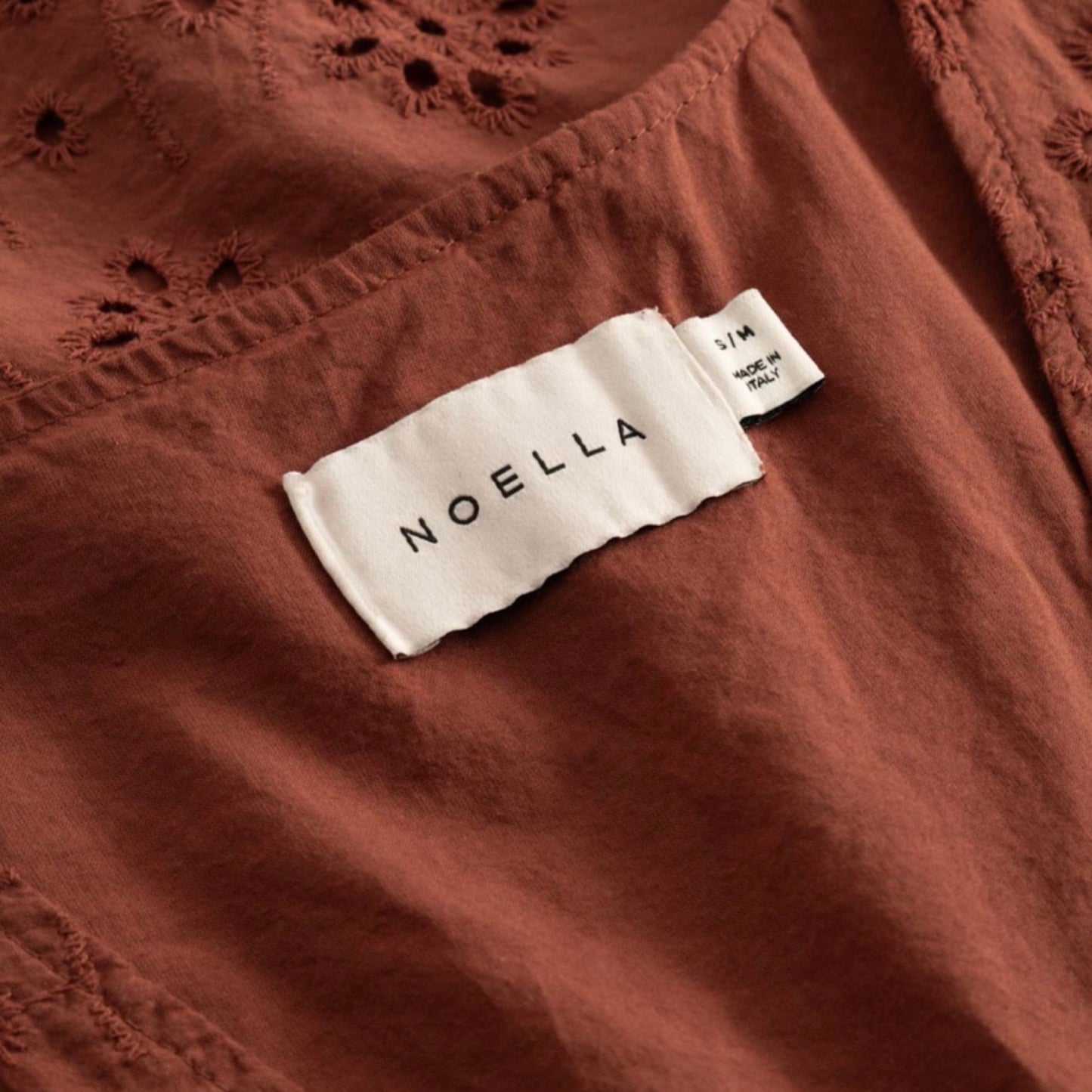 Preorder april/maj - Noella - N - mattie blouse - Terracotta - Merle og Wilde ApS