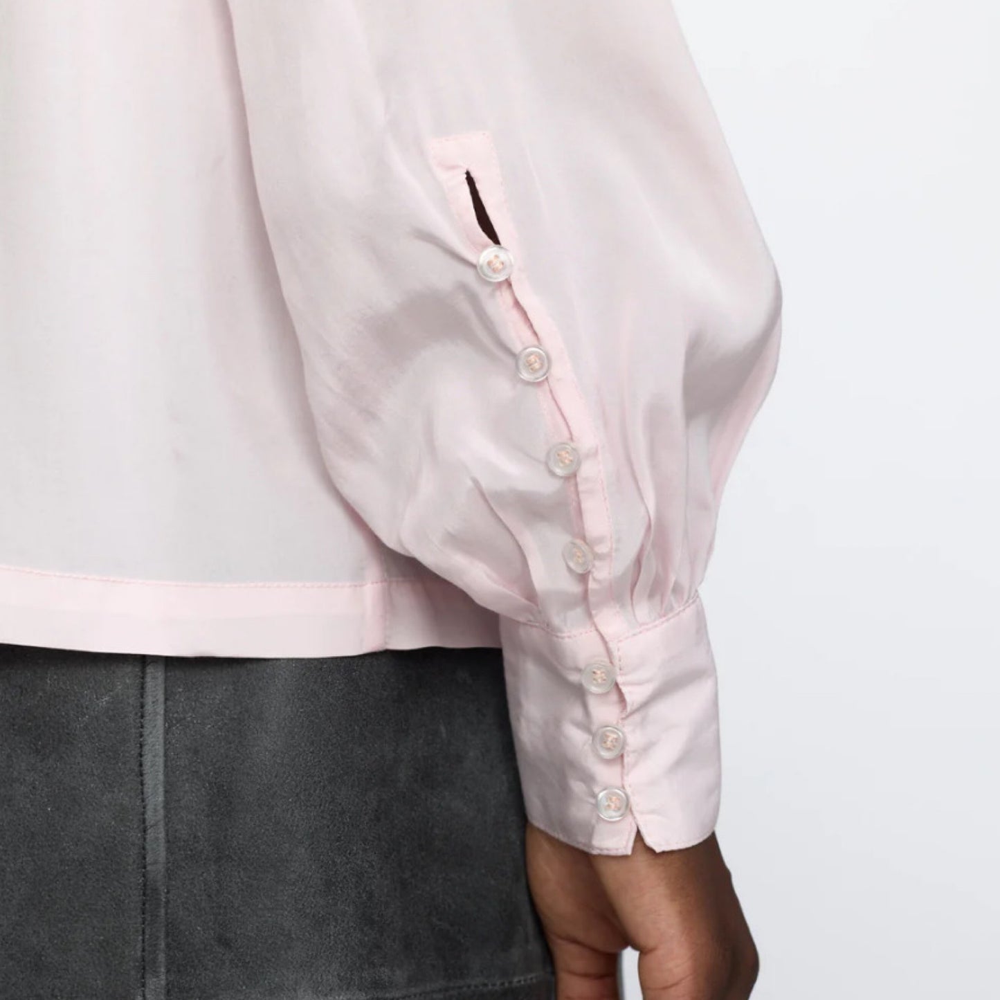 Soft rebels - SRNikki Highneck Blouse - Ballarina