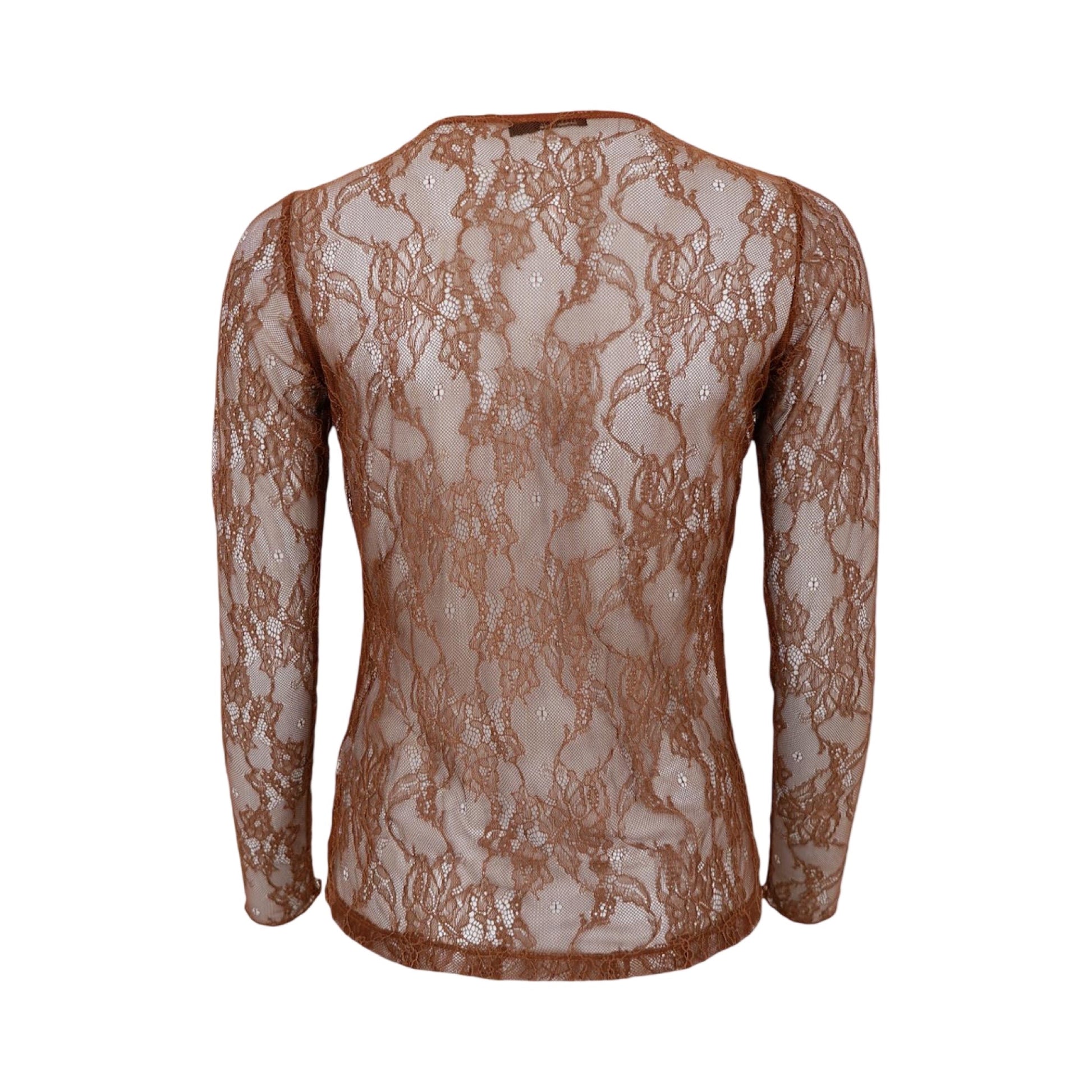 Black colour - BClara lace blouse - coffe - Merle og Wilde ApS