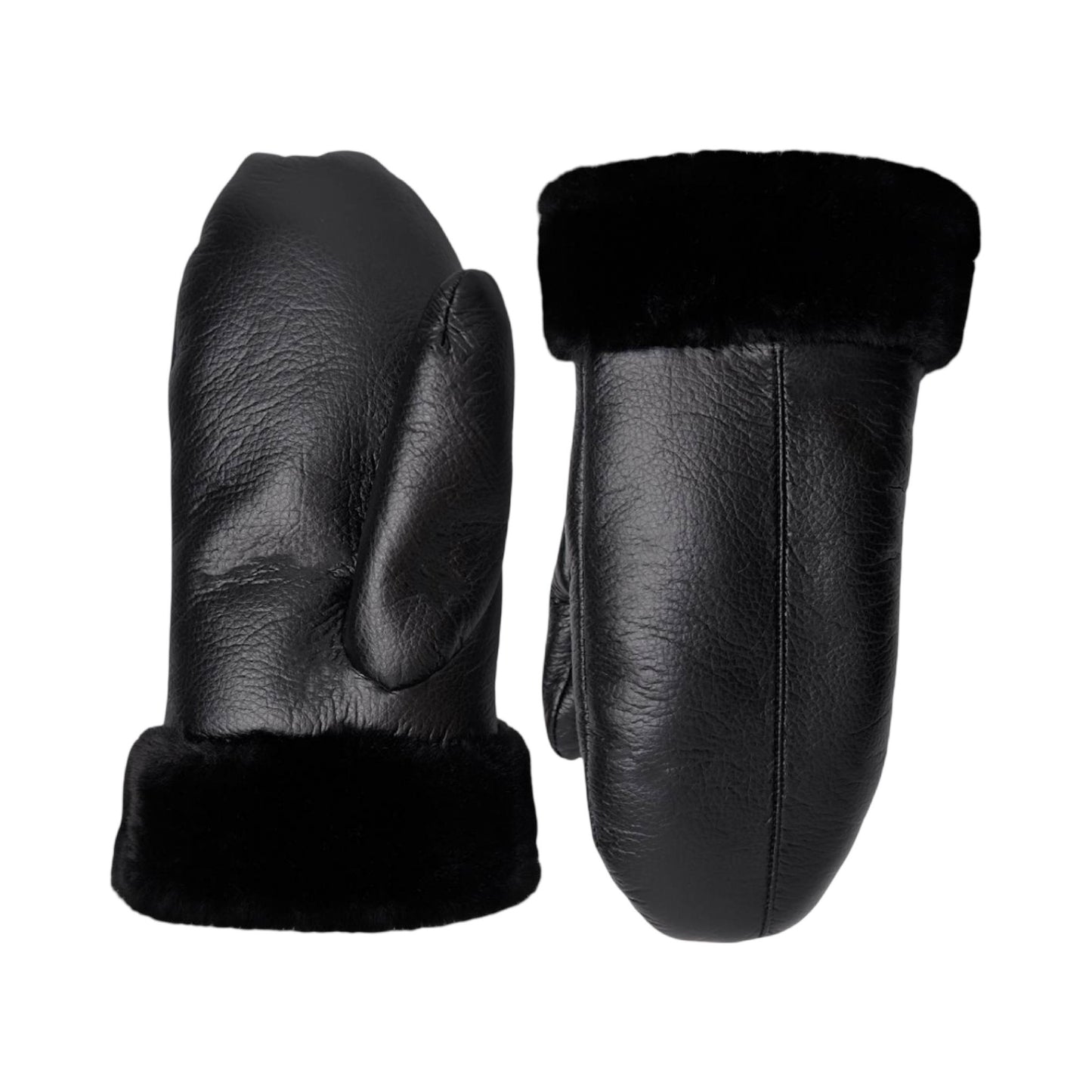 Black colour - BCtian mittens handsker - sort - Merle og Wilde ApS