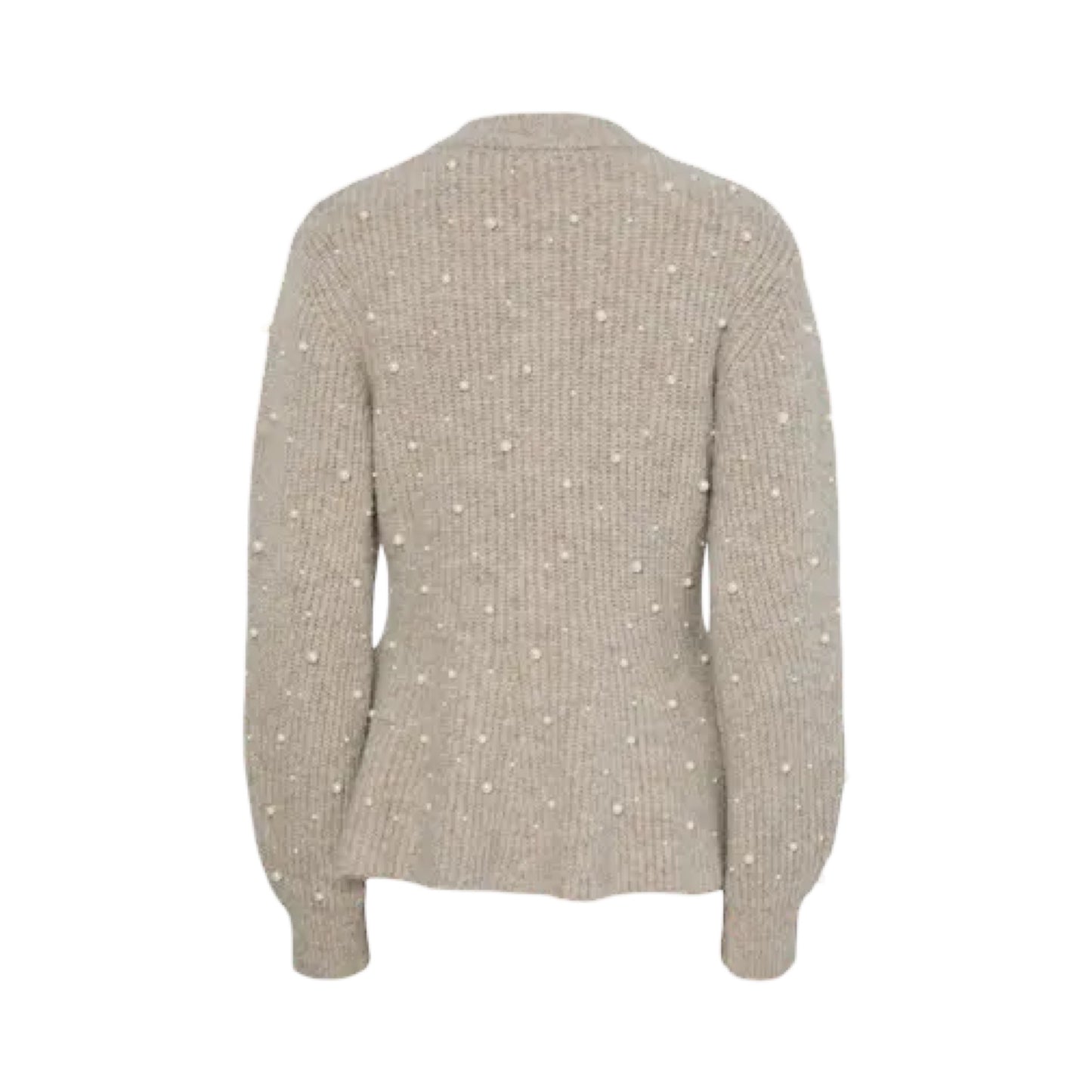 YAS - Yaspemina LS knit cardigan - Fungi - Merle og Wilde ApS