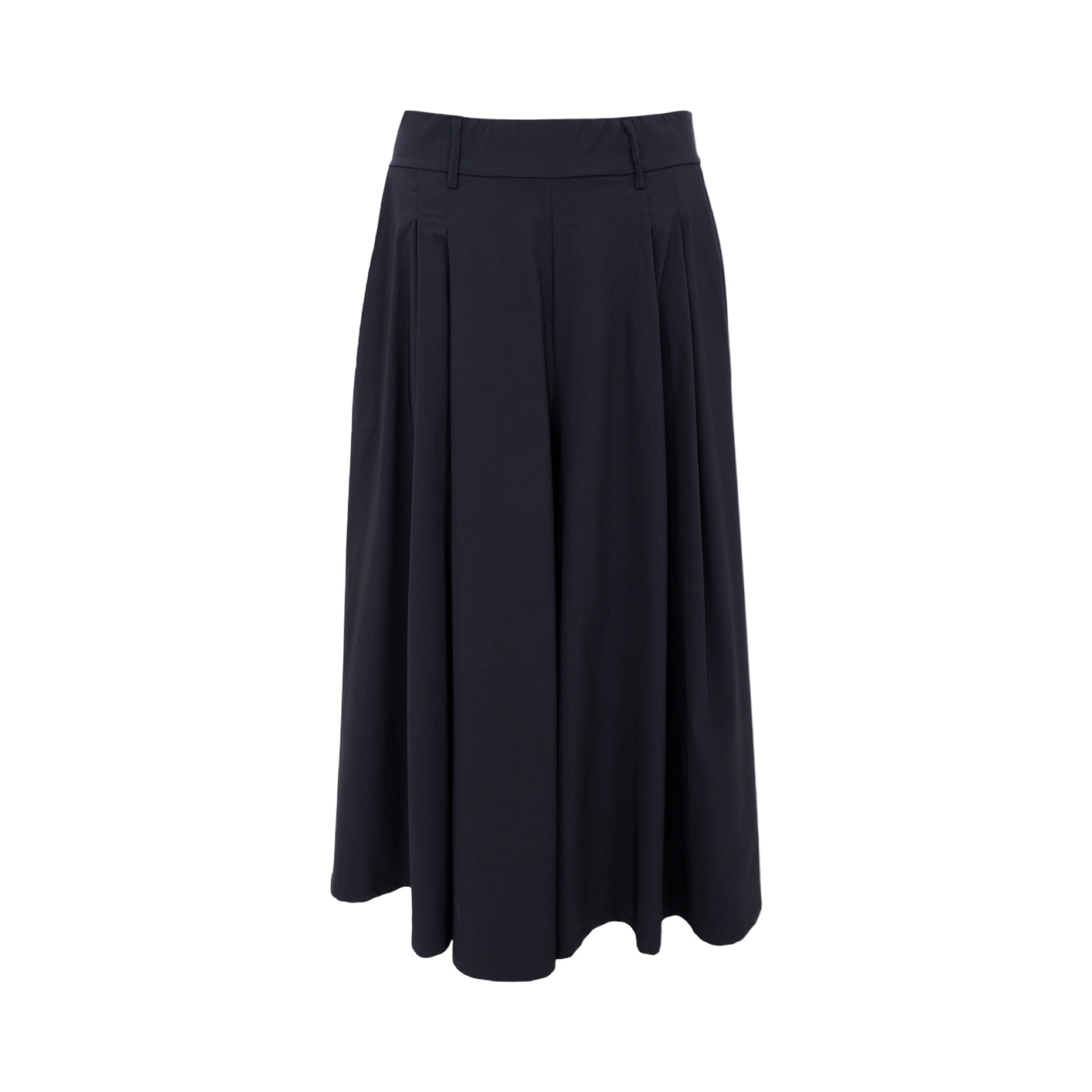 Black colour - BCdavina split skirt - Black - Merle og Wilde ApS