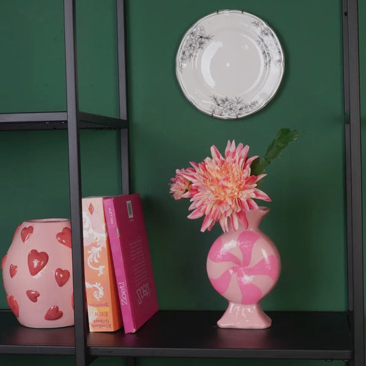 Housevitamin - Toffee vase keramik - pink/rosa - Merle og Wilde ApS