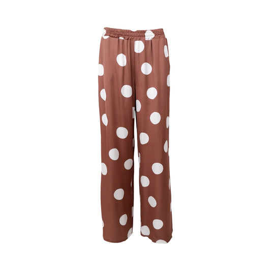 Black colour - Bcmabel pants - mocca dot - Merle og Wilde ApS