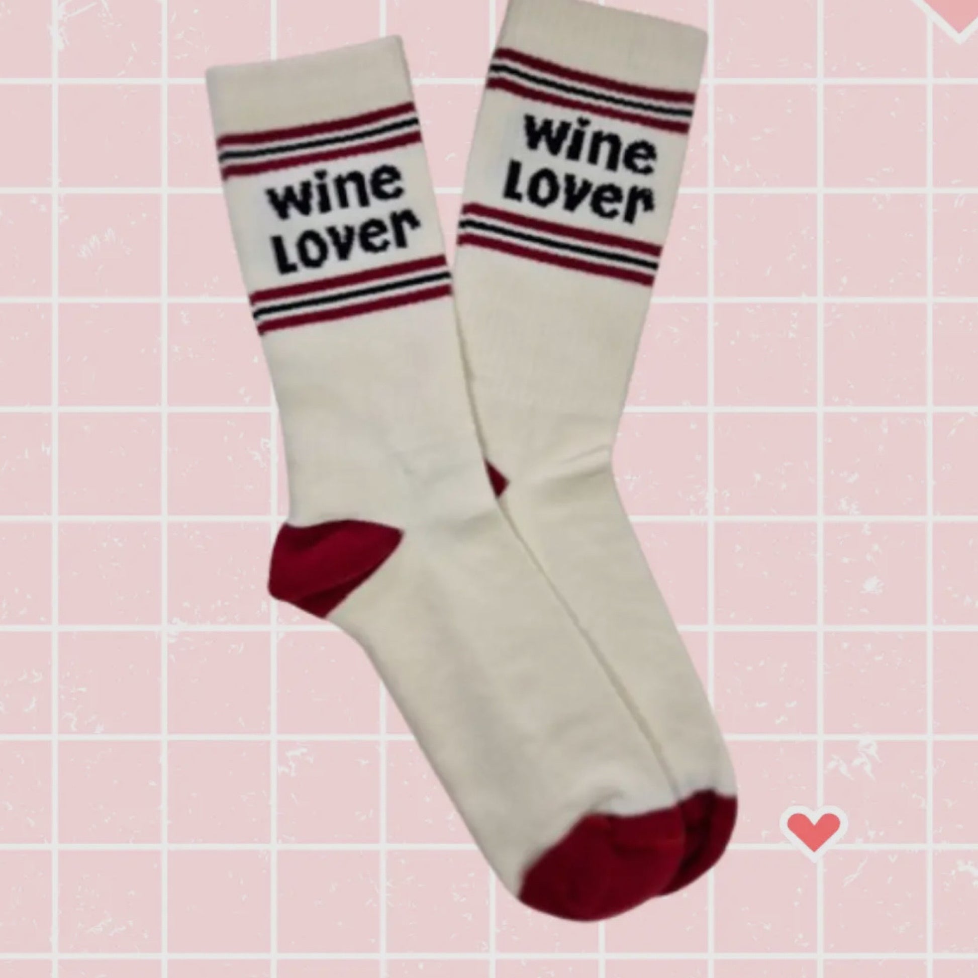 Pegada - Wine lover socks - Merle og Wilde ApS