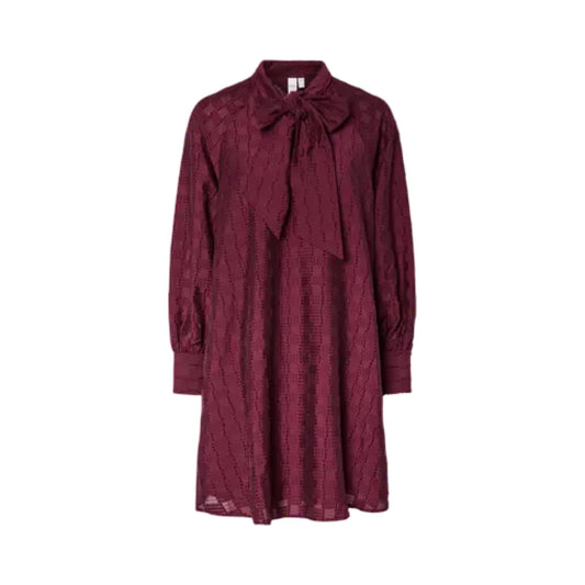 YAS - Yasjulina LS Dress - Port royale - Merle og Wilde ApS