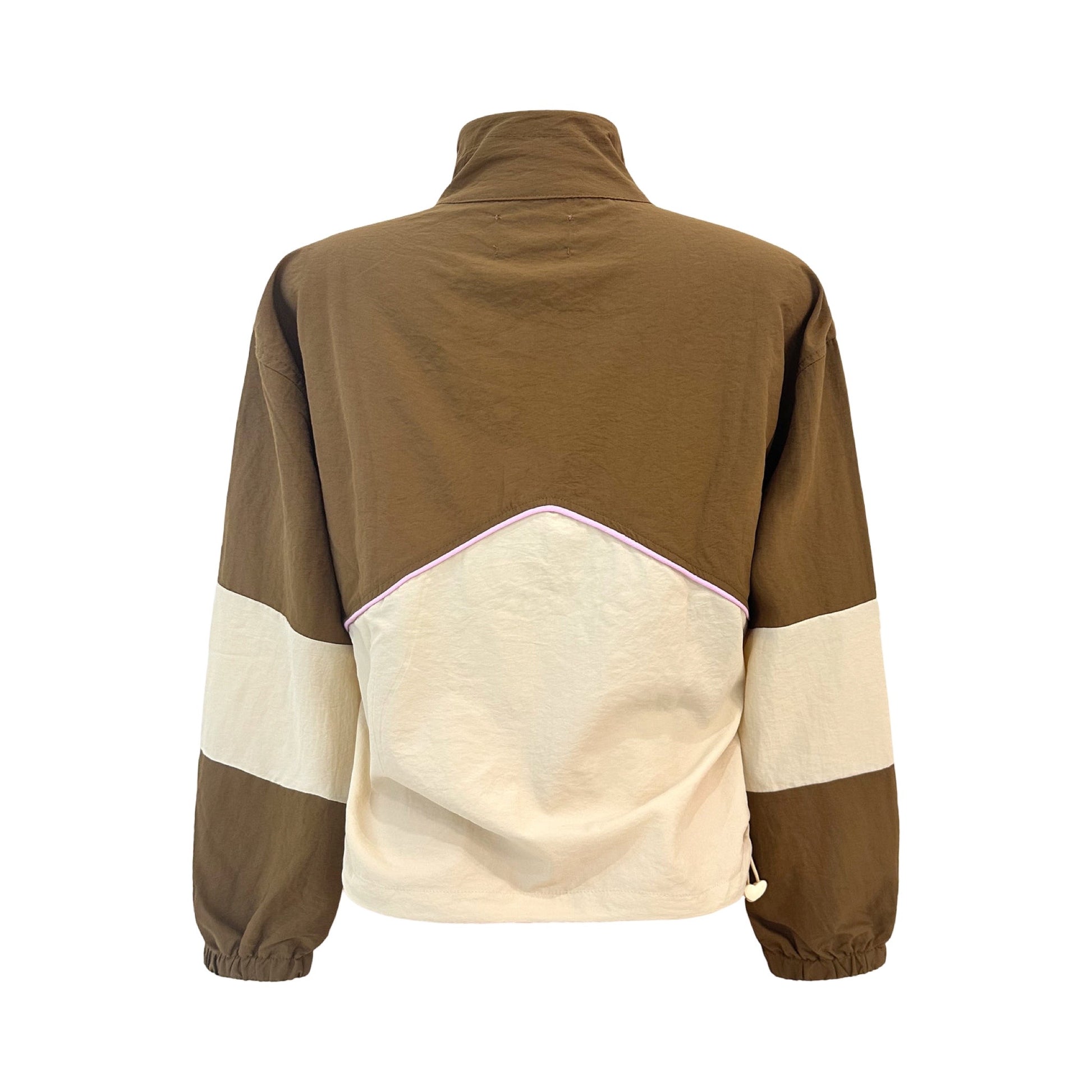 Liberte - Eva track jacket - mocca Ivory - Merle og Wilde ApS