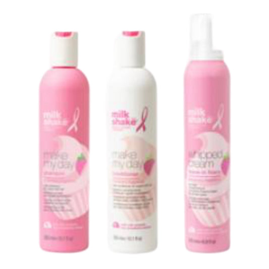 Milkshake - Make my Day Shampoo Go pink 300 ml - Støtbrysterne