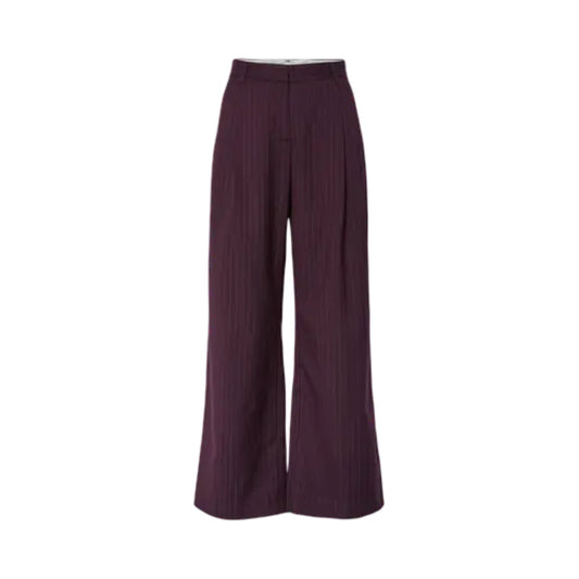 YAS - Yasburla HMW pant - Ex - port royale w. Pinstripe - Merle og Wilde ApS