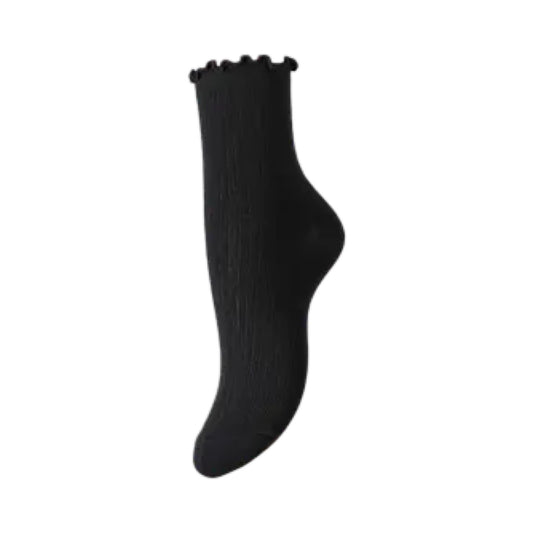 Pieces - PCafia socks noos - Black - Merle og Wilde ApS
