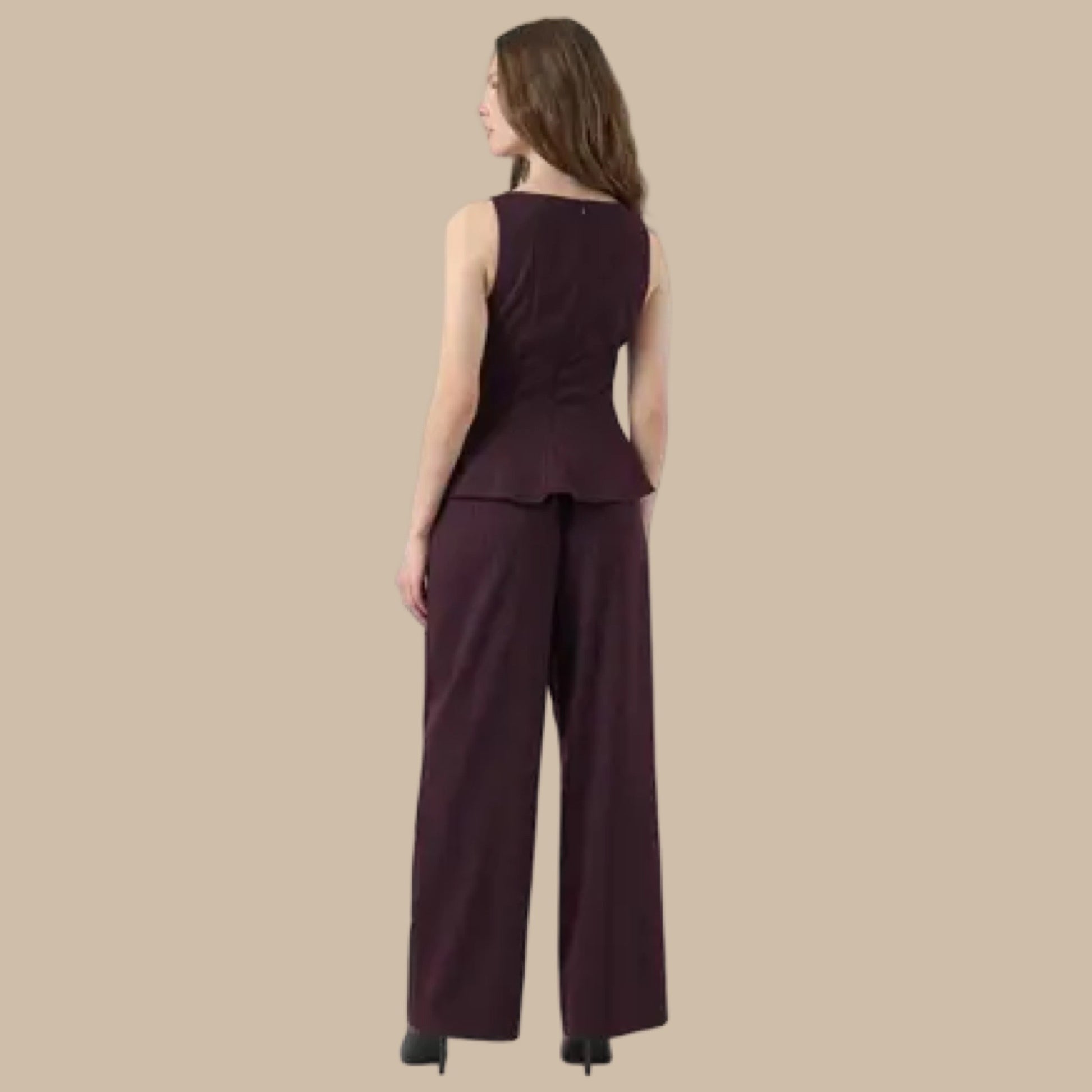 YAS - Yasburla HWN pant - ex - Port Royale w. Pinstripe - Merle og Wilde ApS
