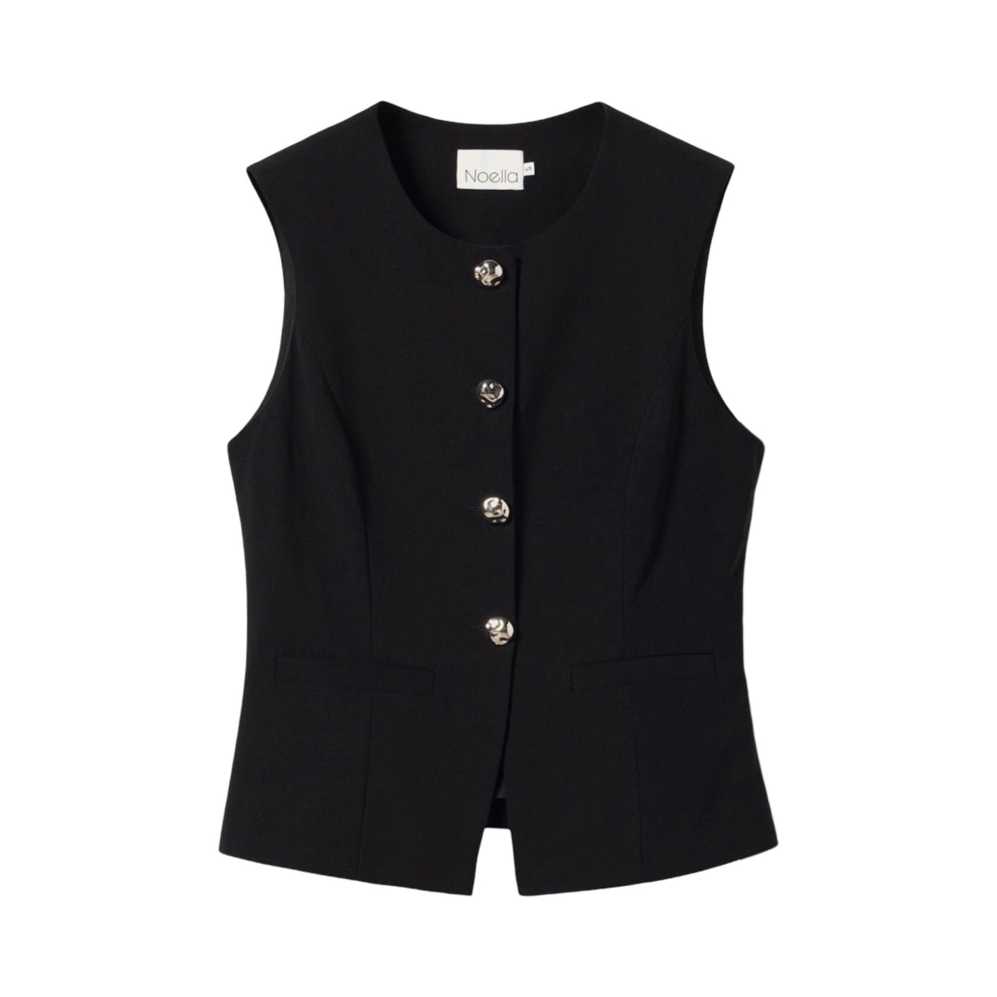 Noella - Lauressa vest - Black - Merle og Wilde ApS