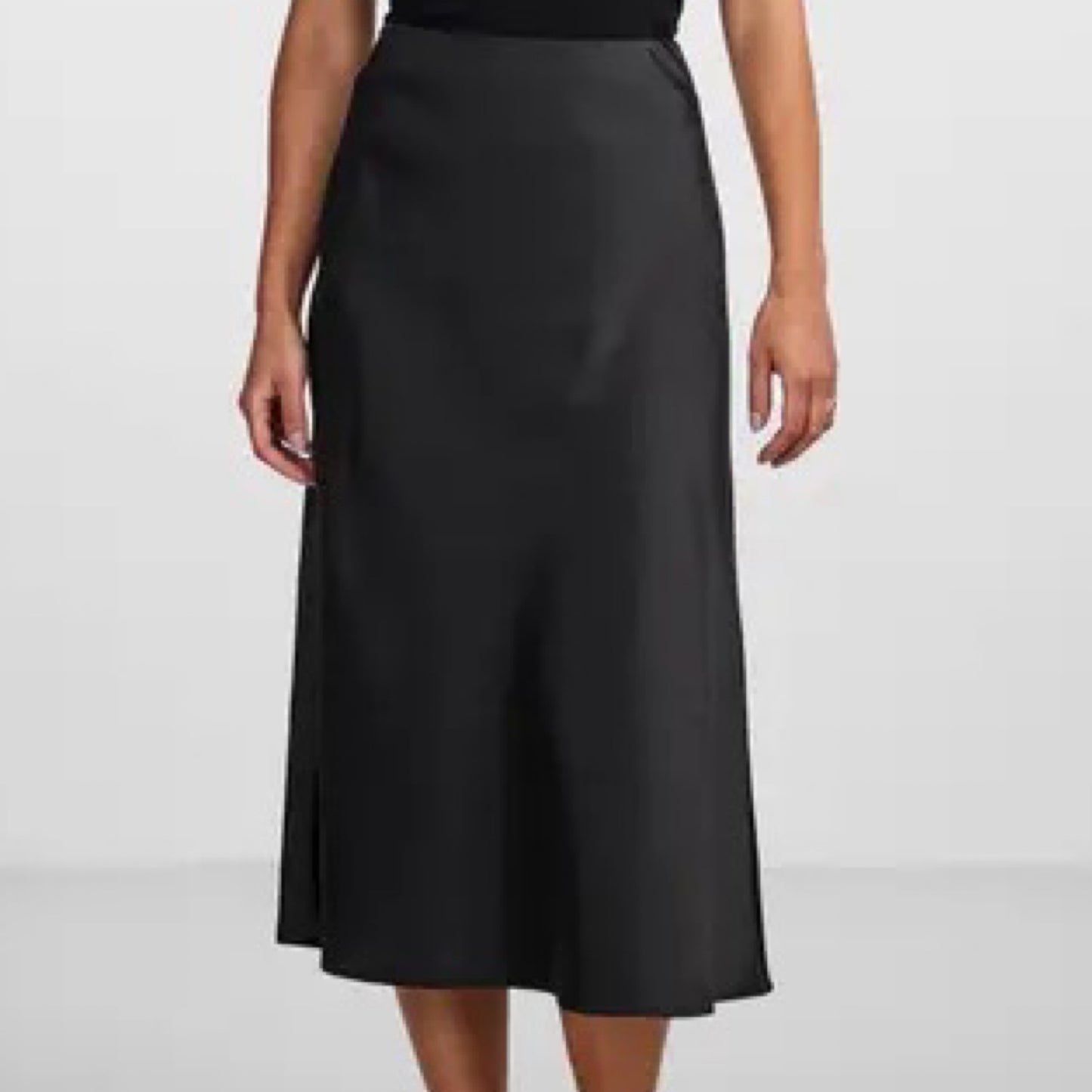 YAS - Yaspella HW. MIDI s. Noos - Black - Merle og Wilde ApS