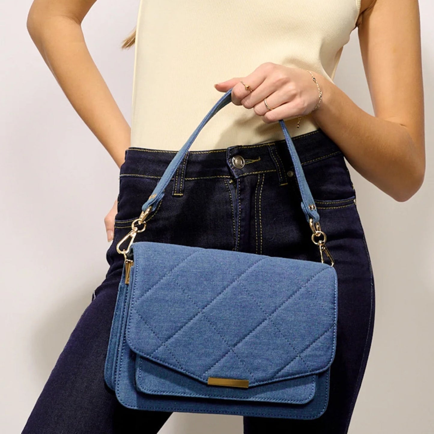 Noella - Blanca Denim bag