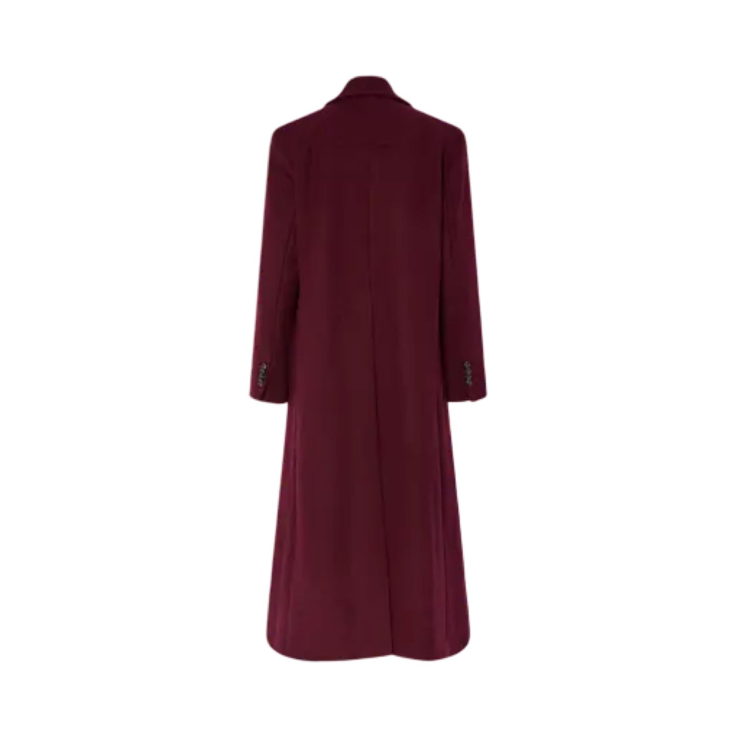 YAS - Yasroyla LS wool blend Long coat AB - 6 port royale - Merle og Wilde ApS