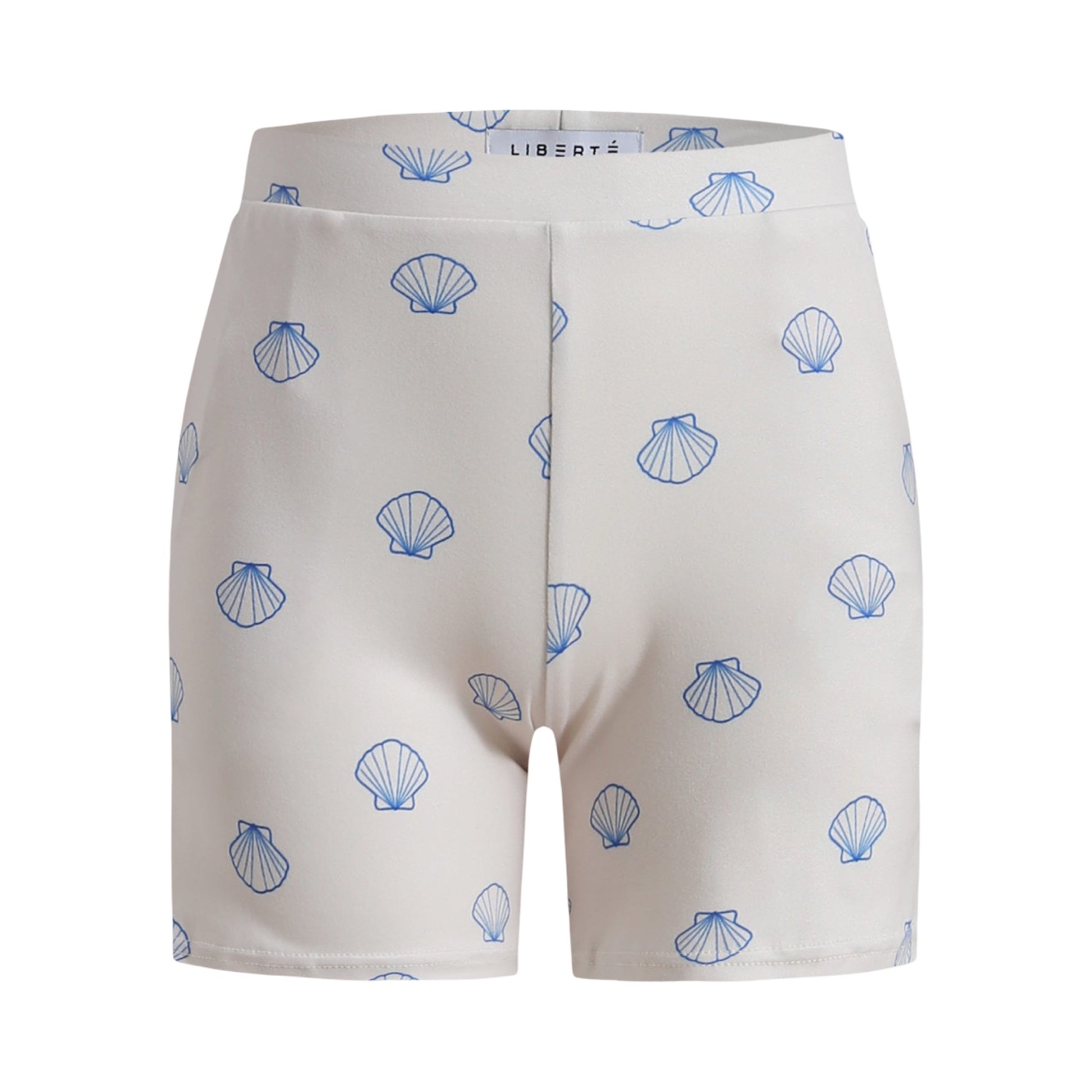 Liberte - Alma - shorts - kids - Ivory cobolt Shell - Merle og Wilde ApS