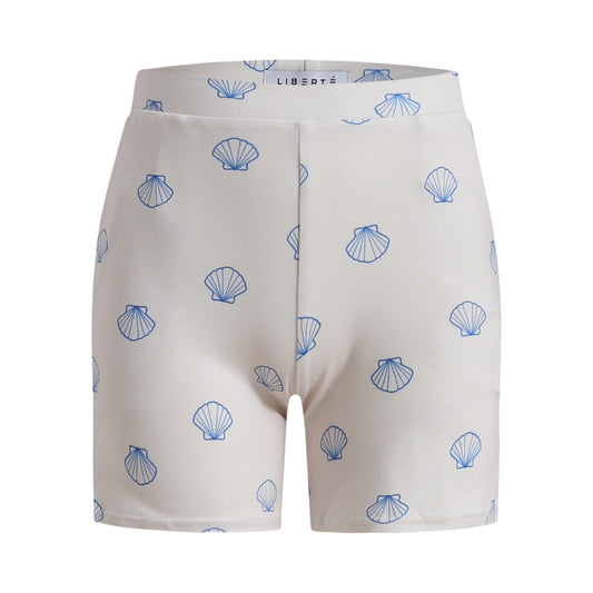 Liberte - Alma - shorts - kids - Ivory cobolt Shell - Merle og Wilde ApS
