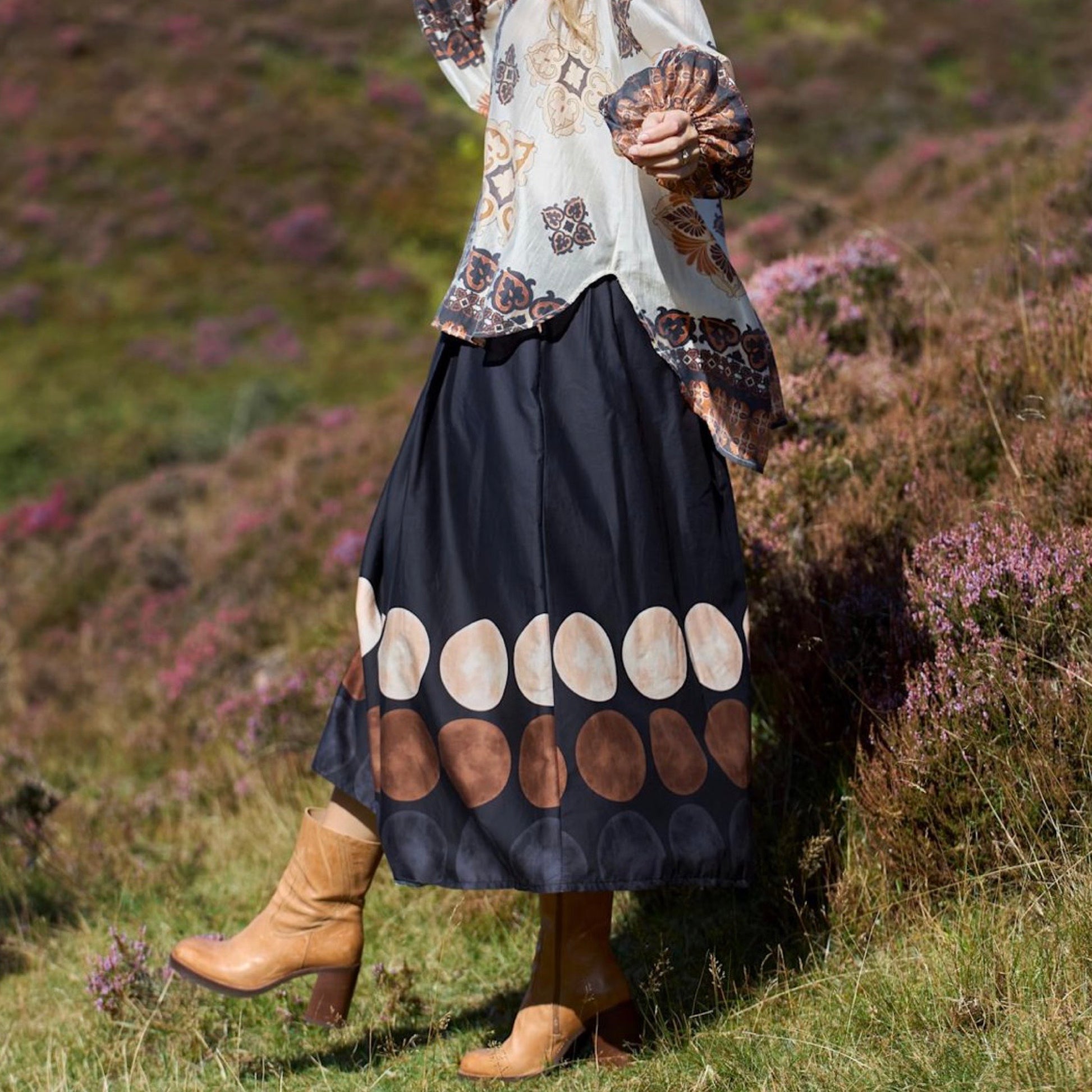 Black colour - BCparis skirt - Black - Merle og Wilde ApS