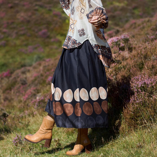 Black colour - BCparis skirt - Black - Merle og Wilde ApS