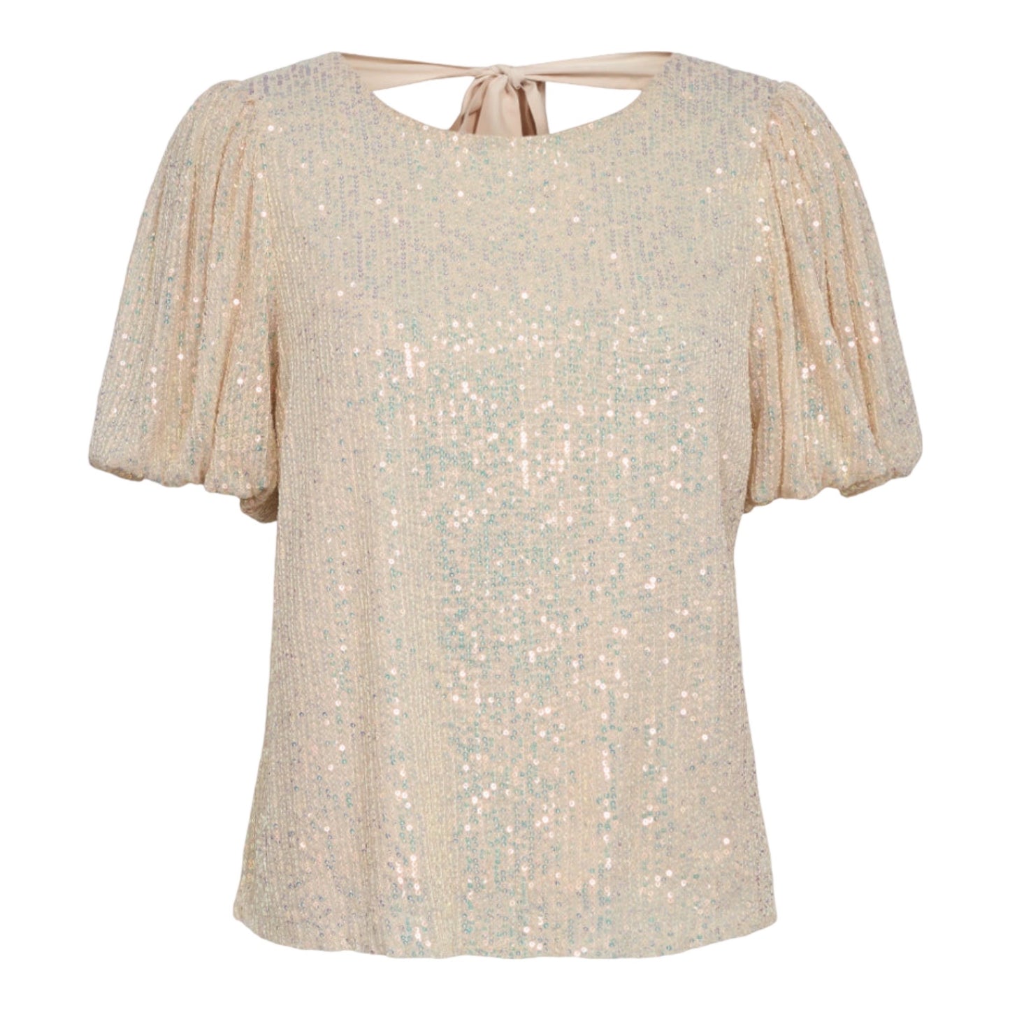 Liberte - Paige bluse - Creme sequins