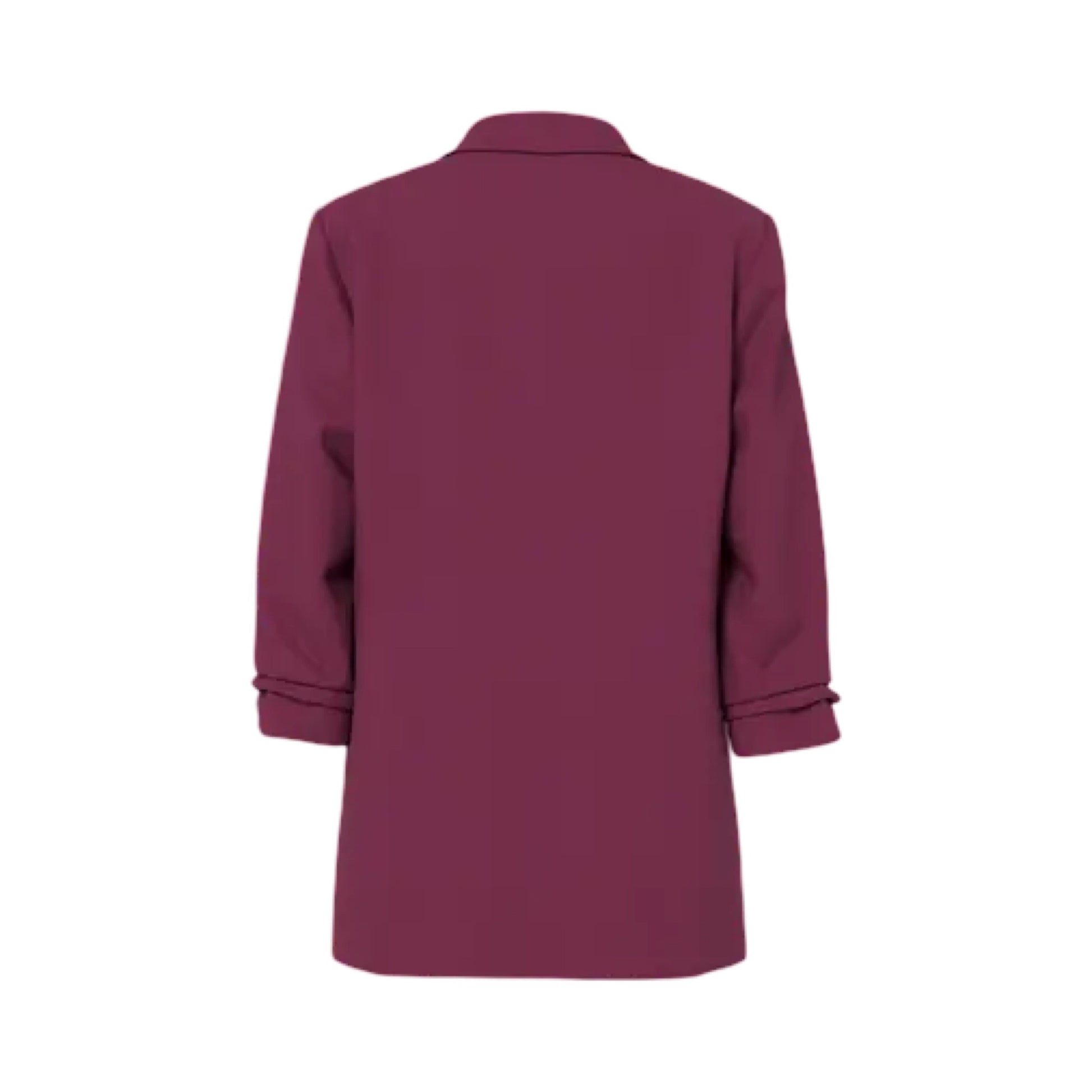 Pieces - PCbosella 3/4 Blazer Noos Bc - Grape Wine - Merle og Wilde ApS
