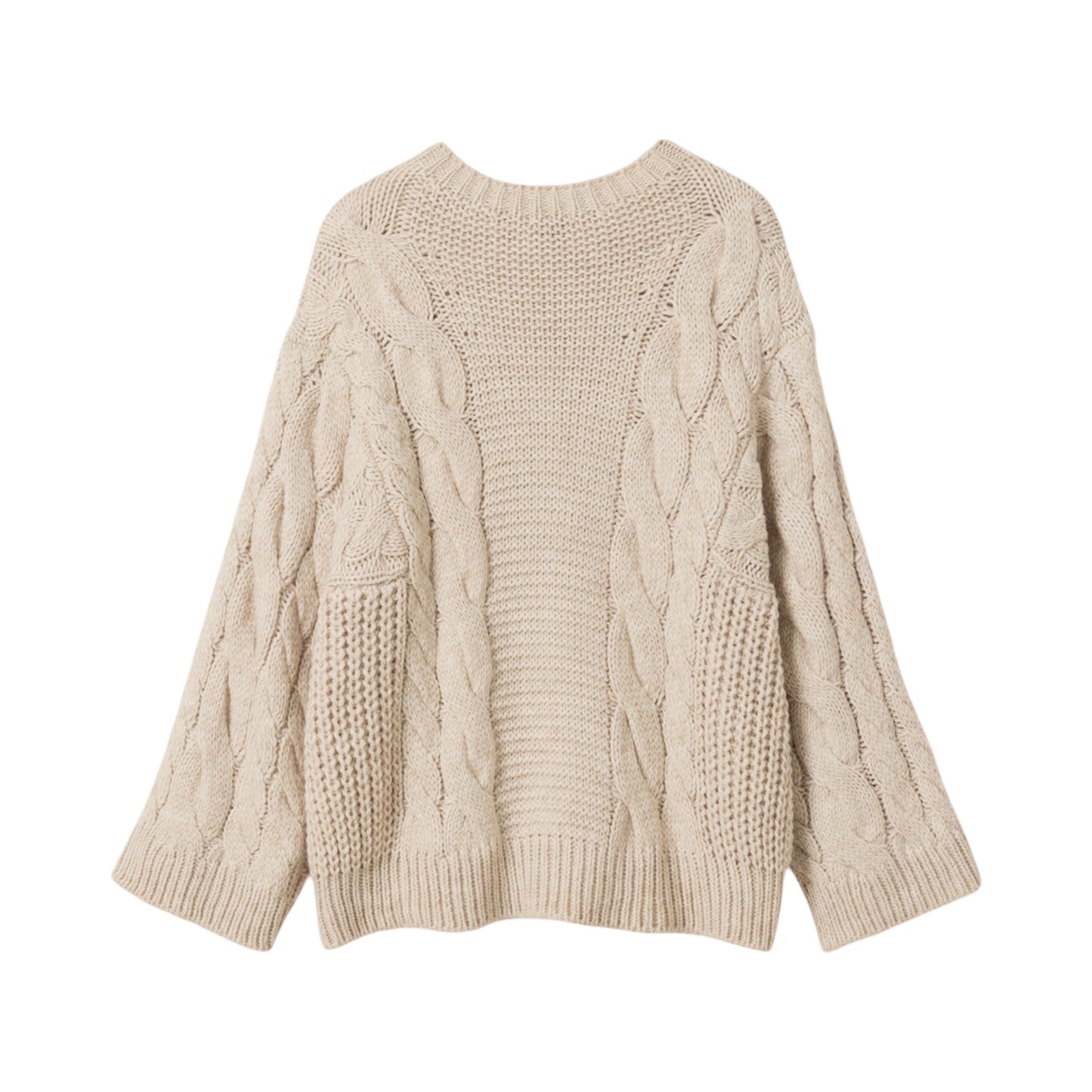 Noella - Lisbeth knit - Oatmel - Merle og Wilde ApS