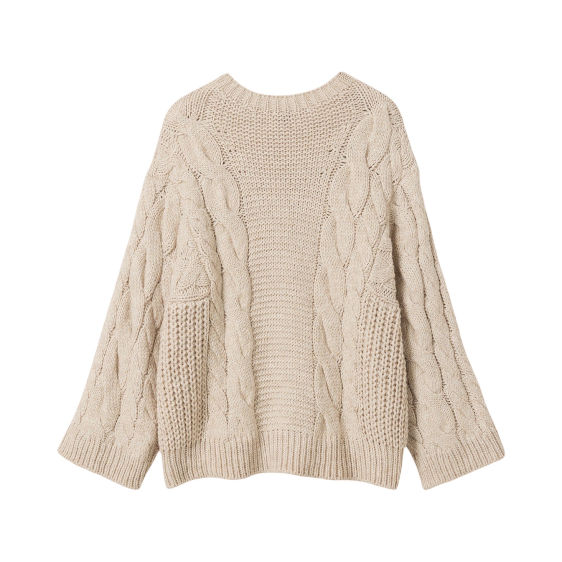 Noella - Lisbeth knit - Oatmel - Merle og Wilde ApS