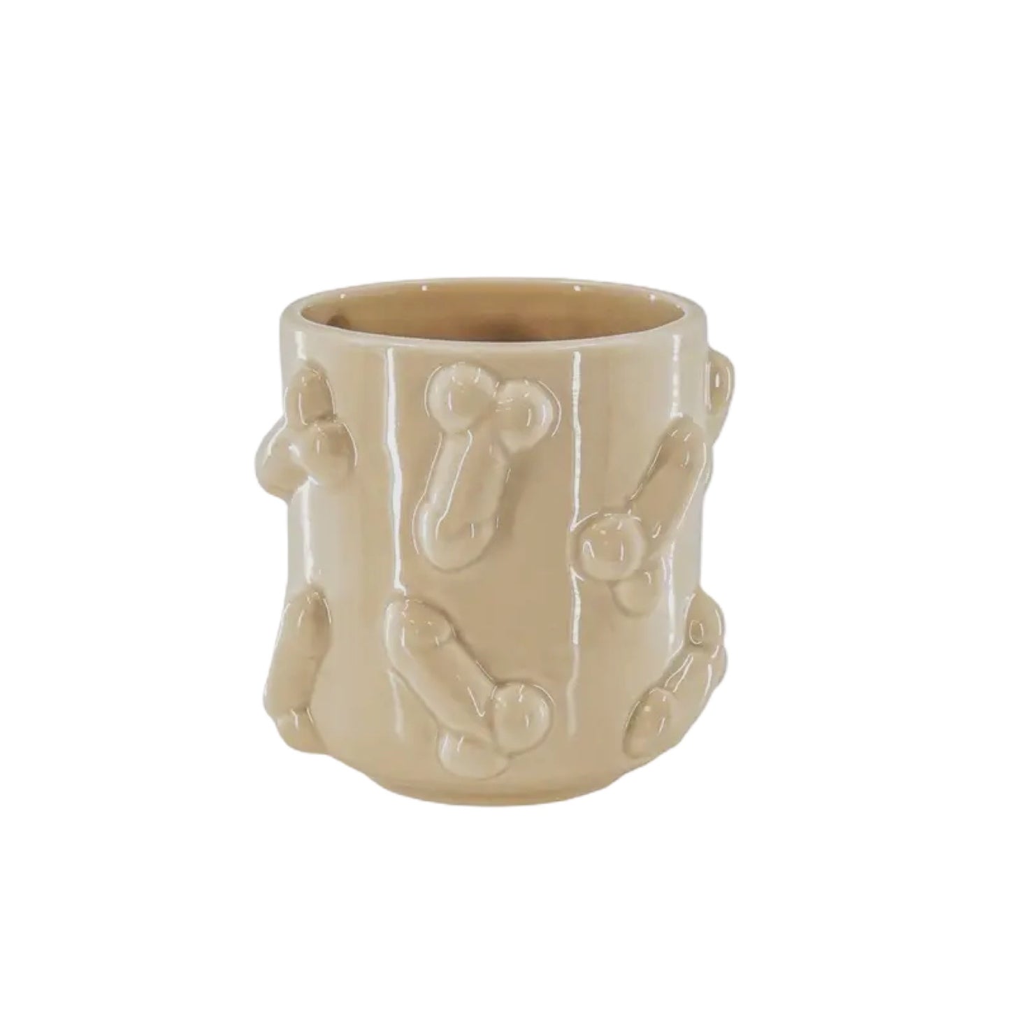 Housevitamin - Pik - keramik kop/vase - fåes i 2 farve Beige og pink - Merle og Wilde ApS