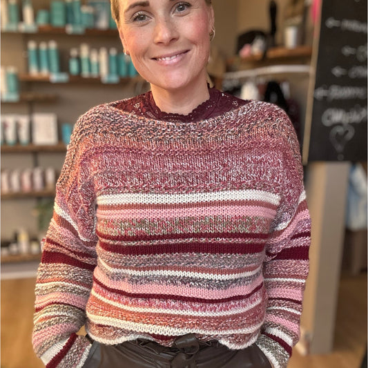 Noella - Leah knit - Rose mix - Merle og Wilde ApS