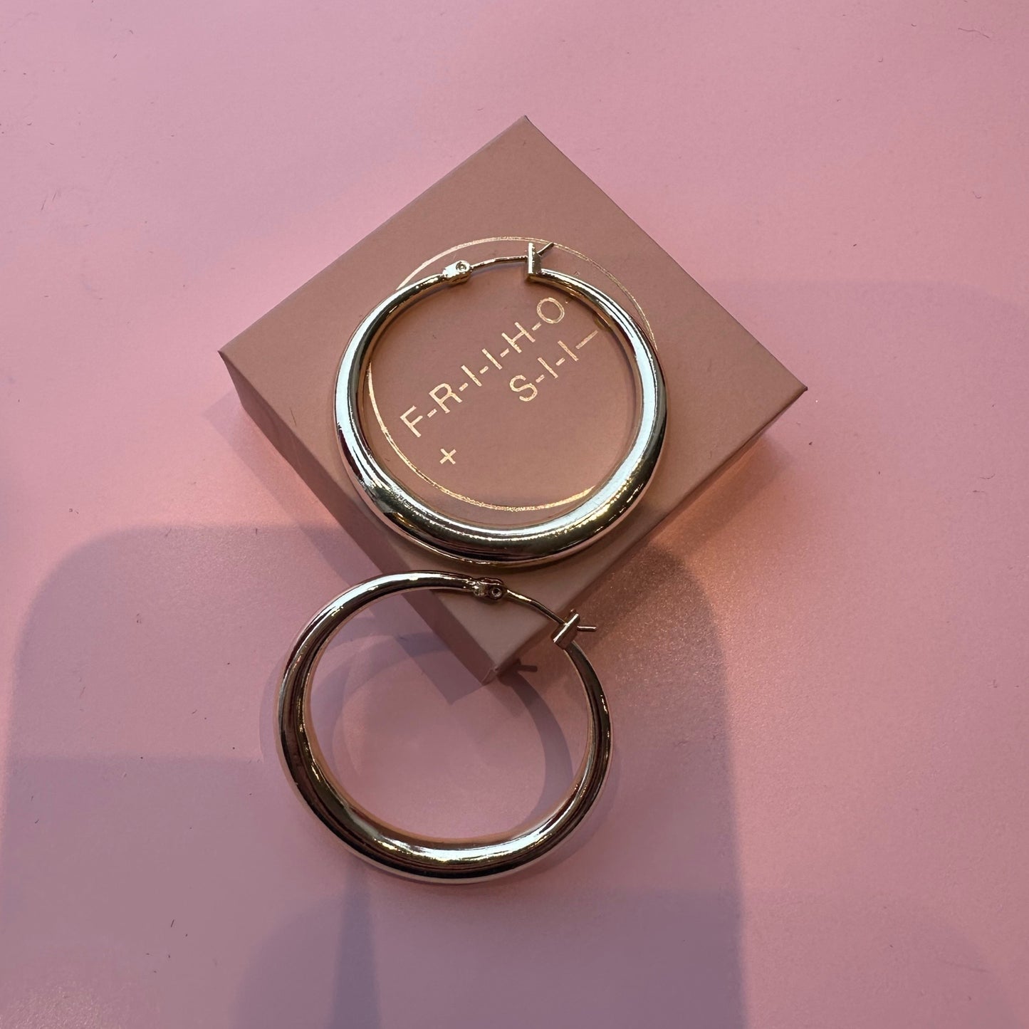 Friihof+siig - Runde guld øreringe 54 - Merle og Wilde ApS