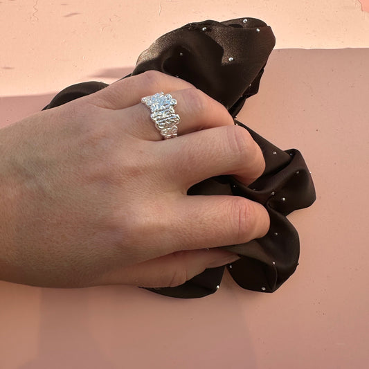 Frihoff+Siig - Sølv ring - Merle og Wilde ApS